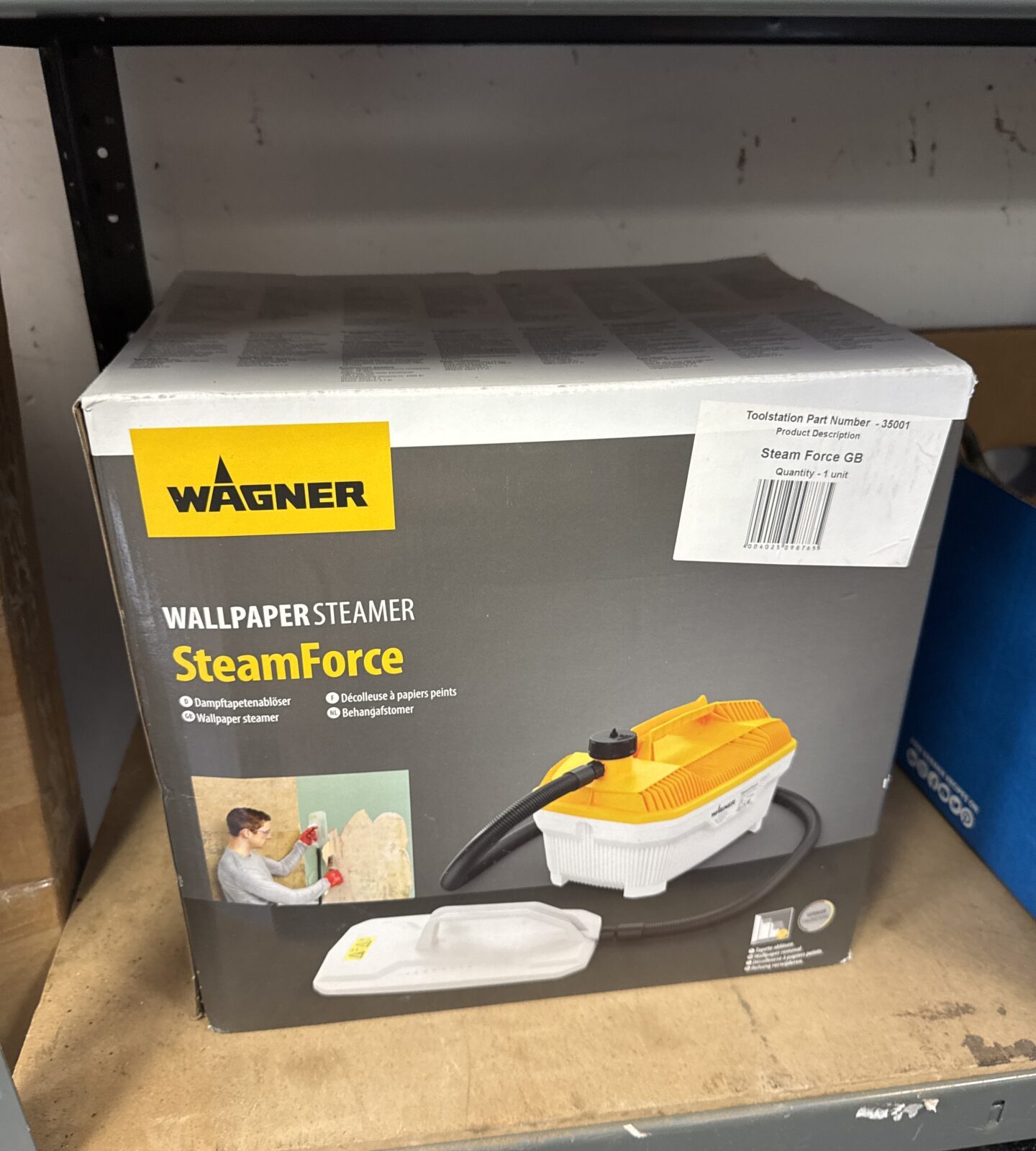 Wagner steamforce wallpaper steamer