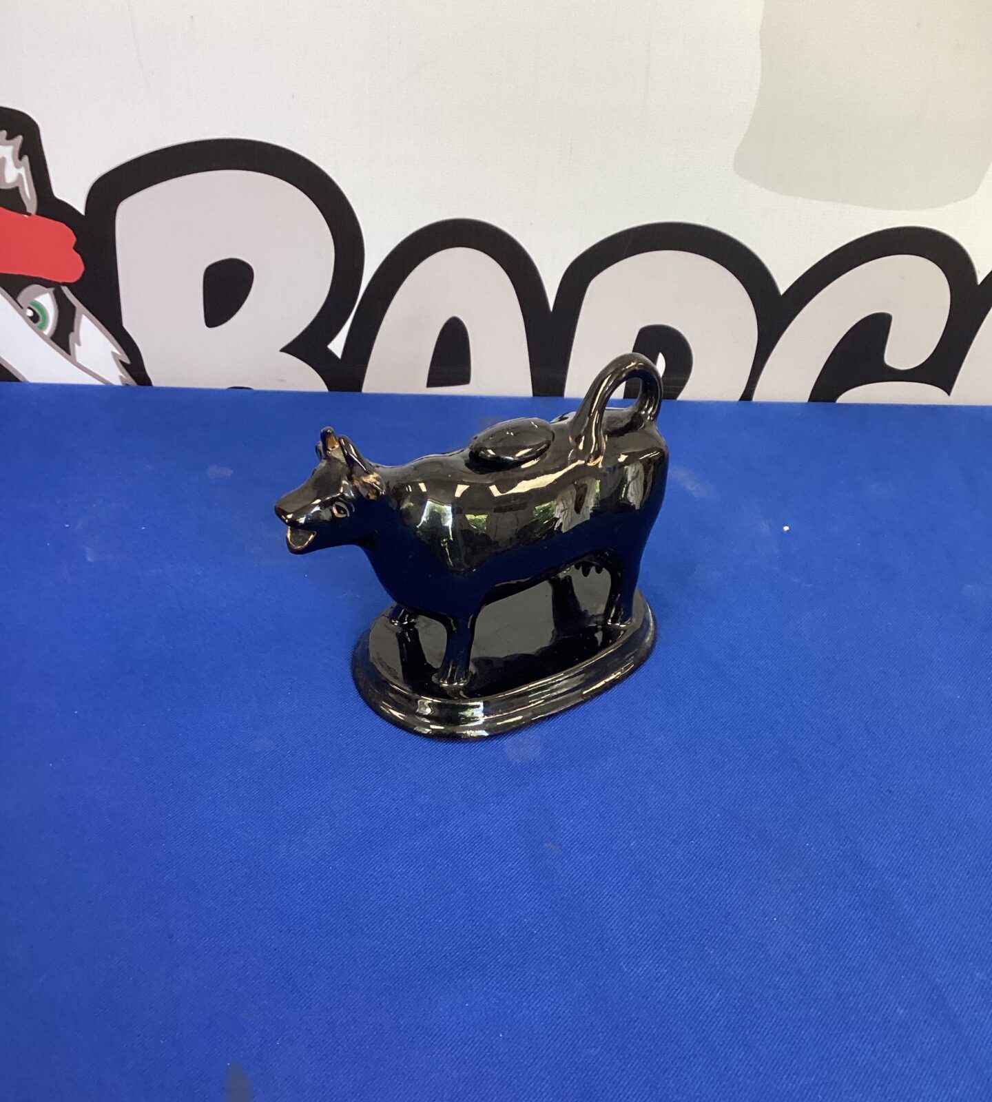 vintage pottery Cow Milk Jug creamer