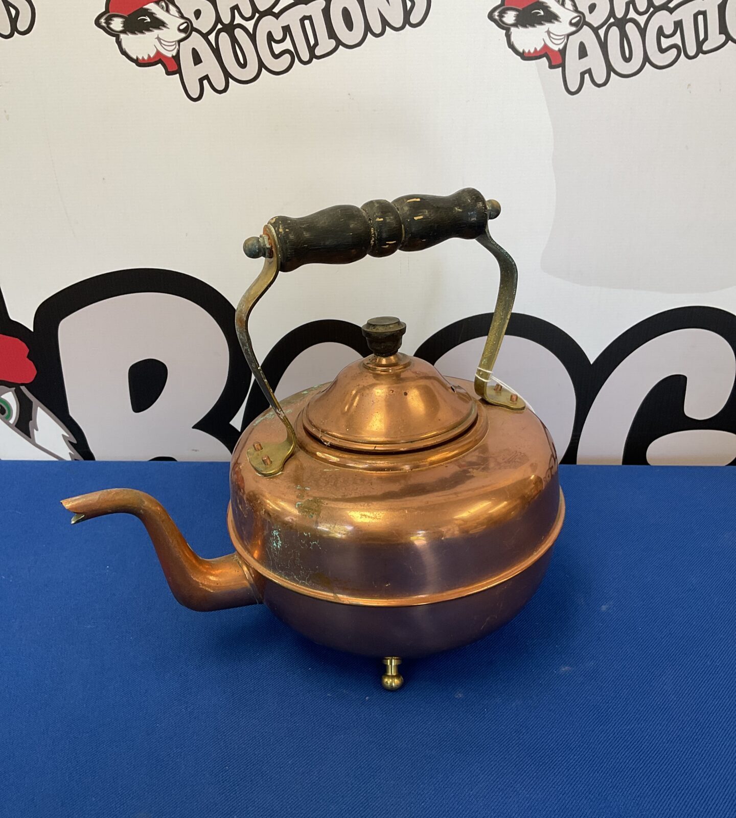 Vintage copper kettle