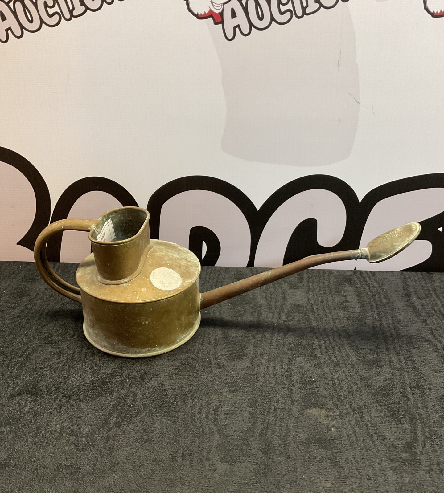 Vintage brass & copper haws watering can