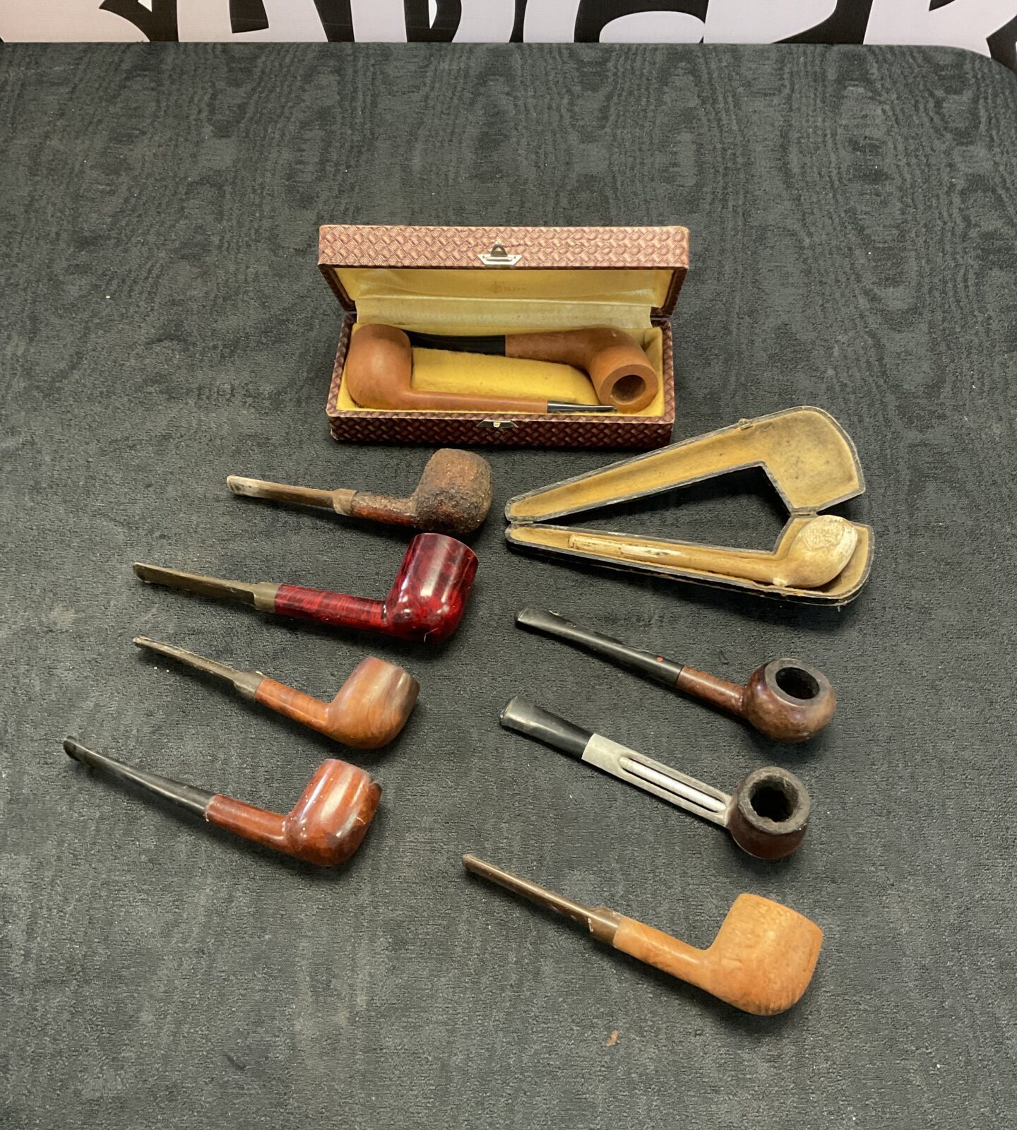 Collection of vintage pipes