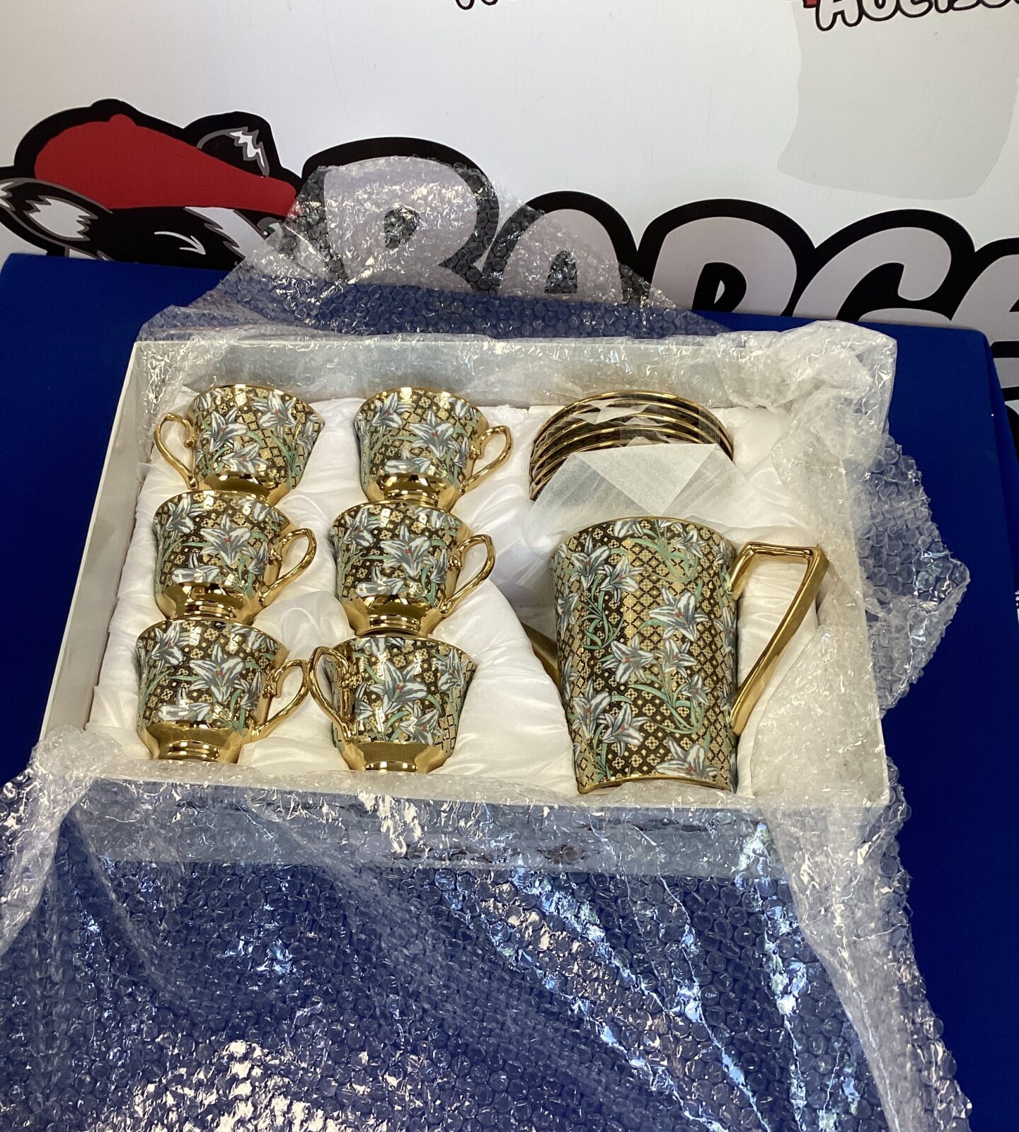 Life Style coffee set in box