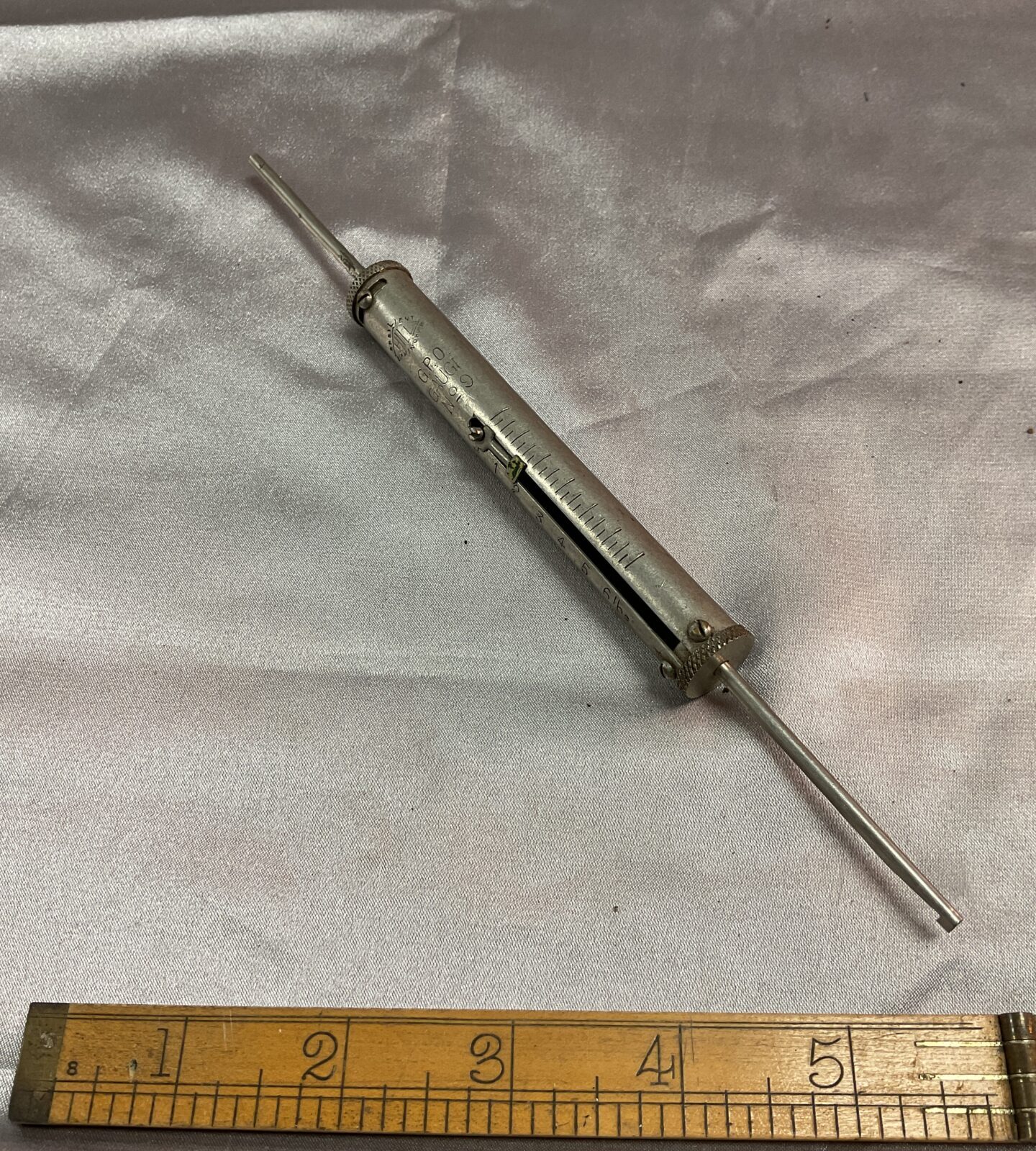 Vintage Hill Birmingham 1958 GPO Gauge No9 0-6lb pocket scales