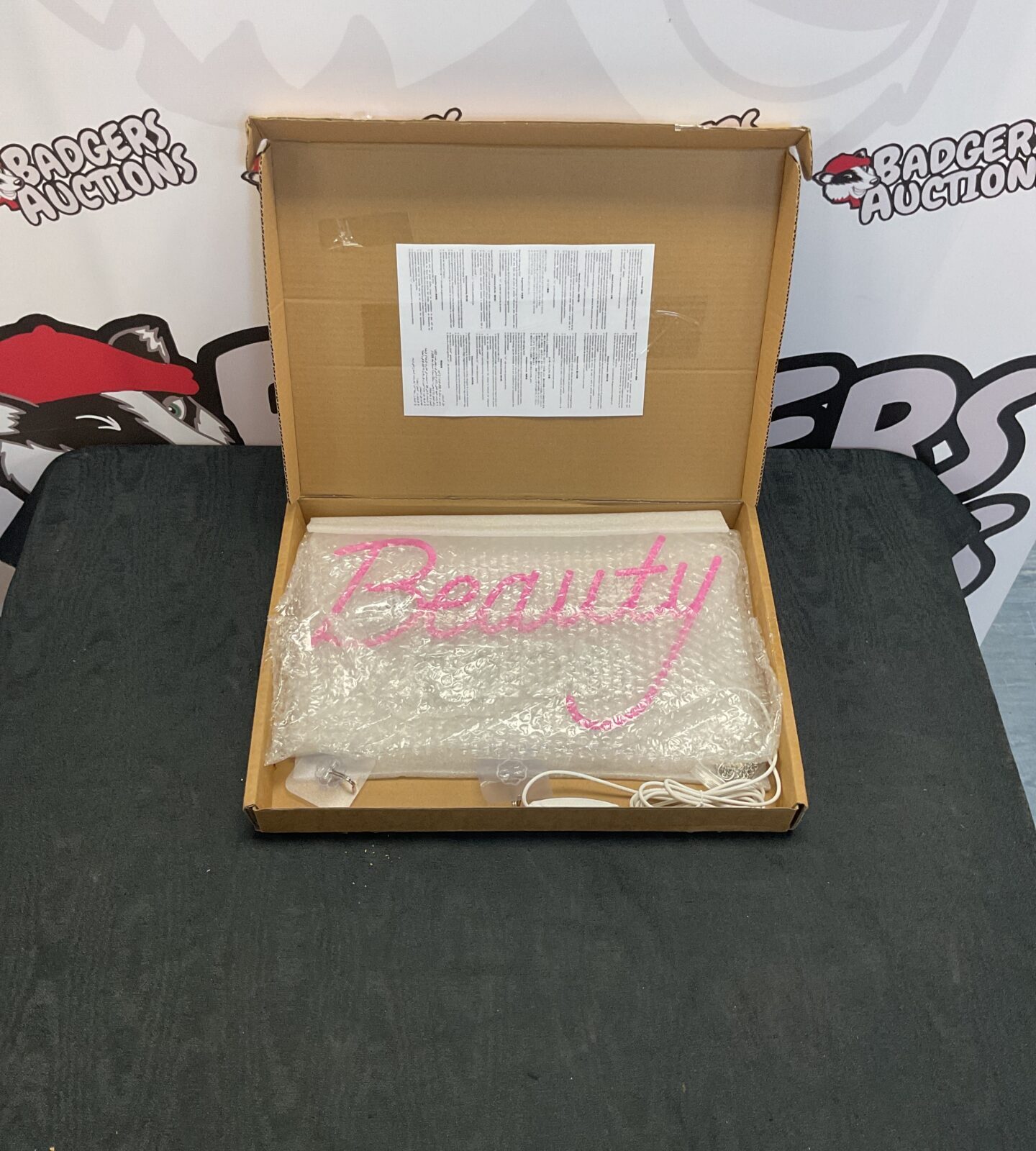 New beauty room led light