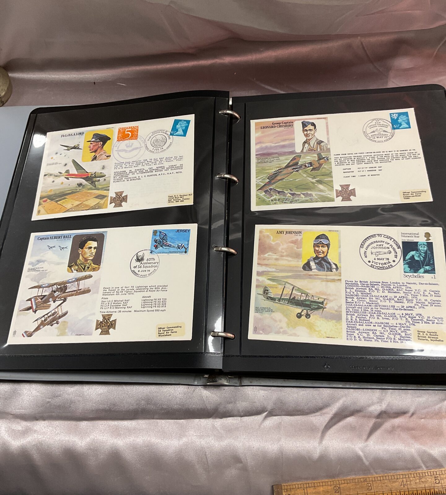 First day cover album 40+ raf covers - Image 2