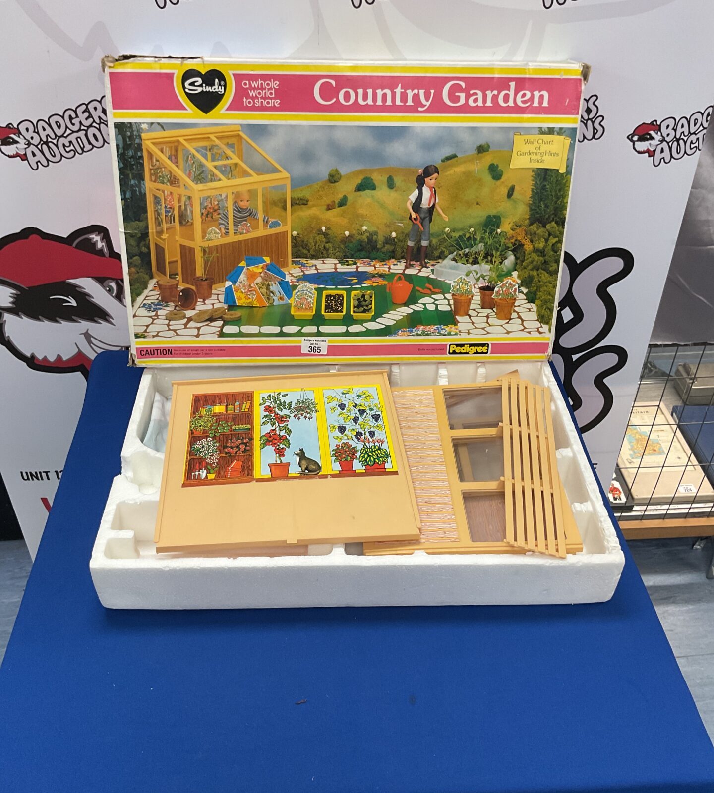 Retro pedigree sindy country garden playset, only greenhouse
