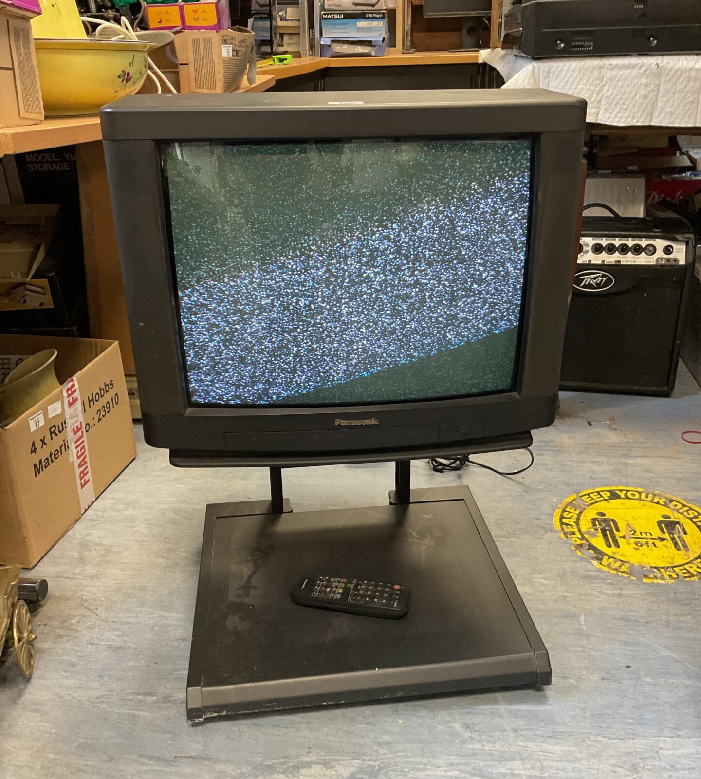 Panasonic tx-21v2 crt television working