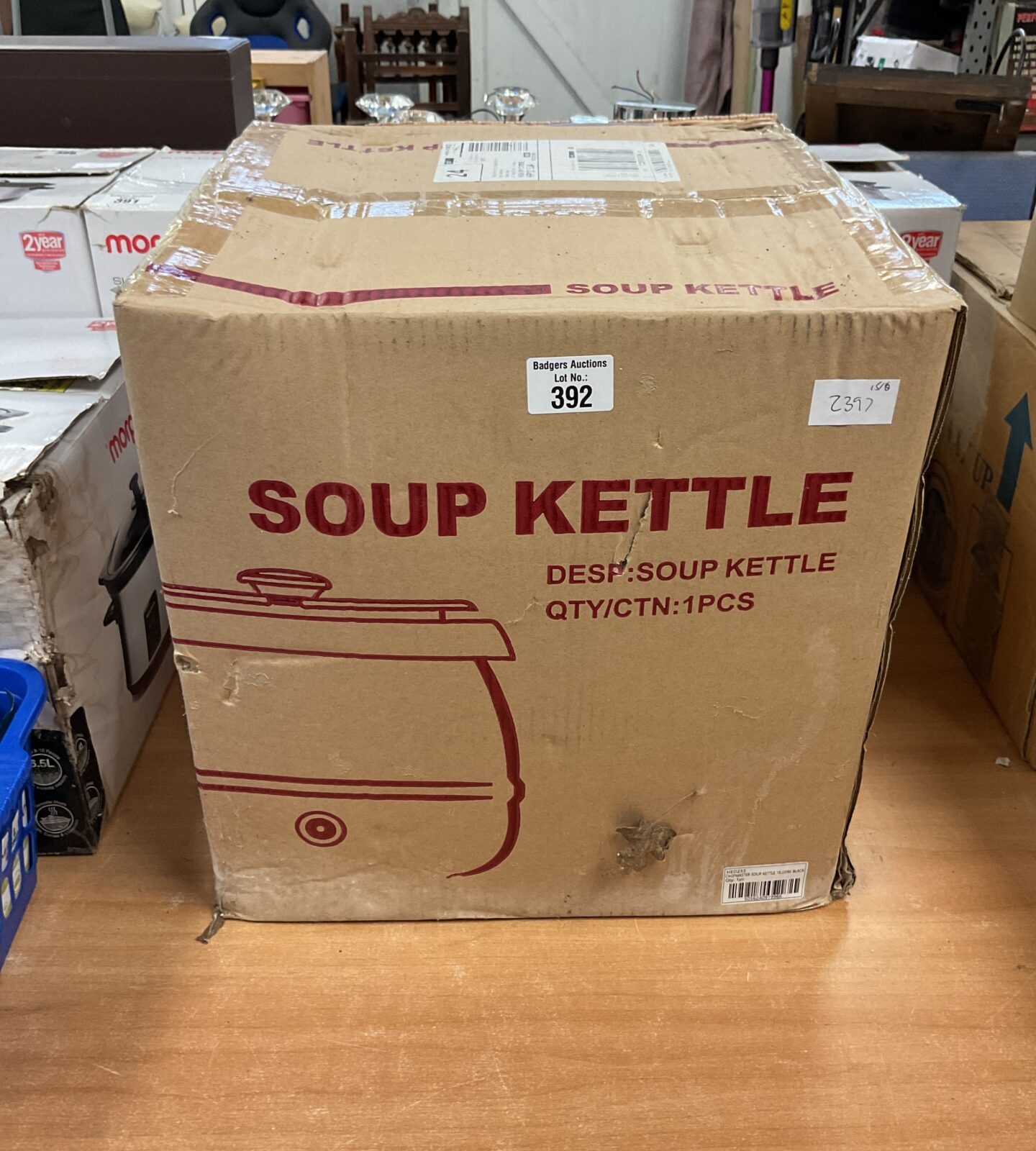 New in box soup kettle