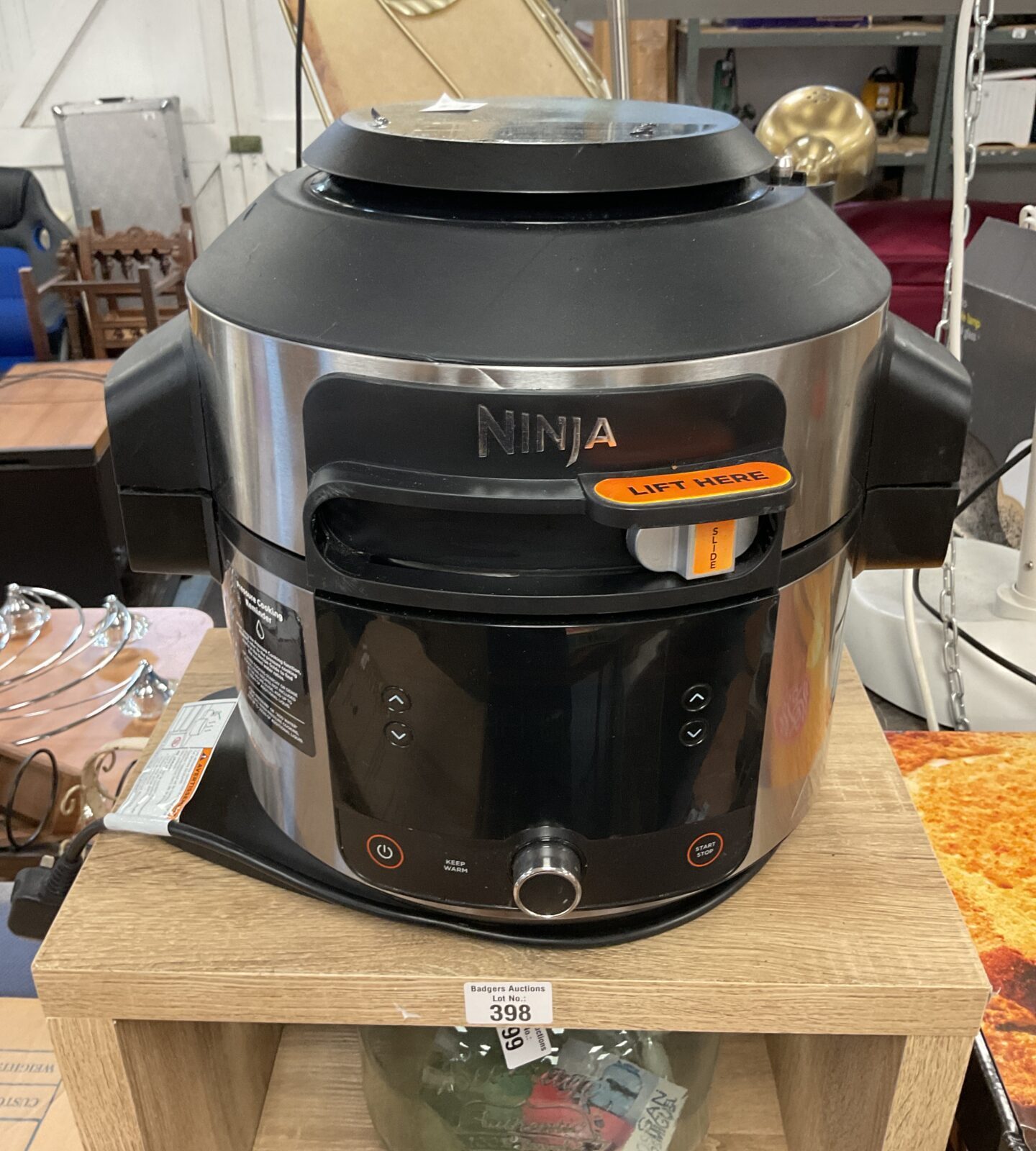 Ninja foodi max smartlid 7.5l multi cooker. Tested working