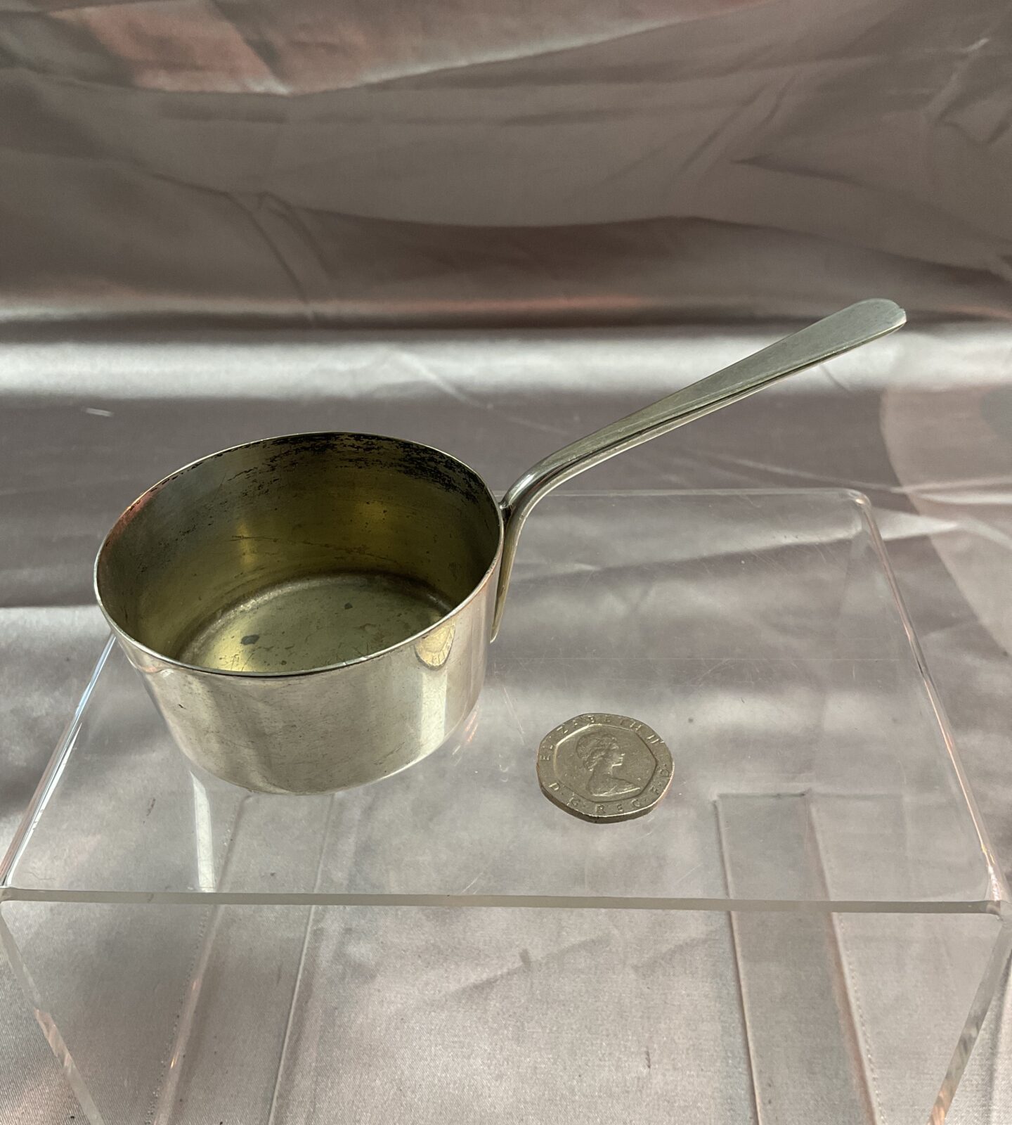 harrods London mini saucepan ladle