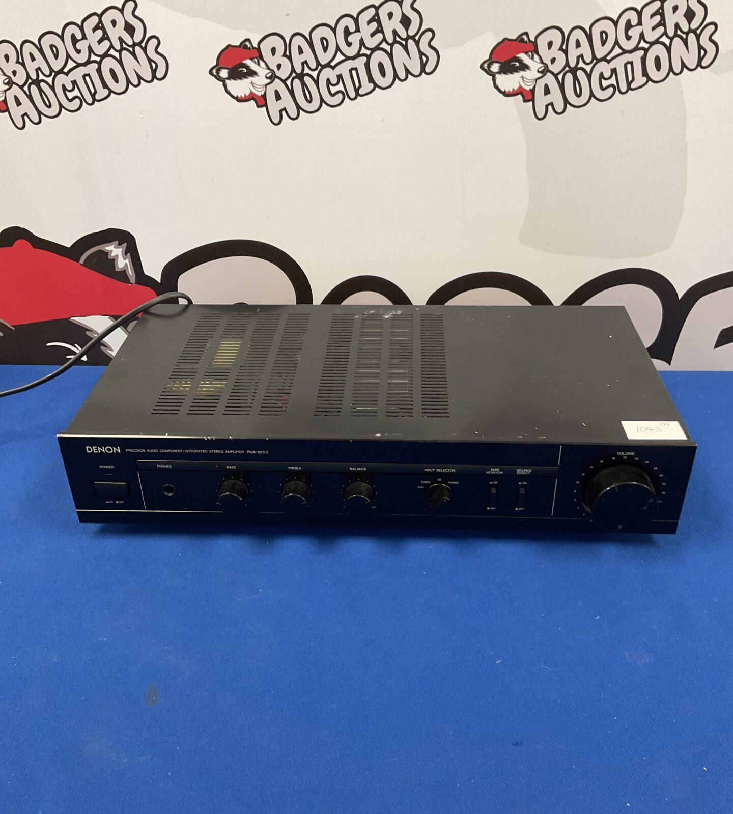 Denon pma-250 ii amplifier
