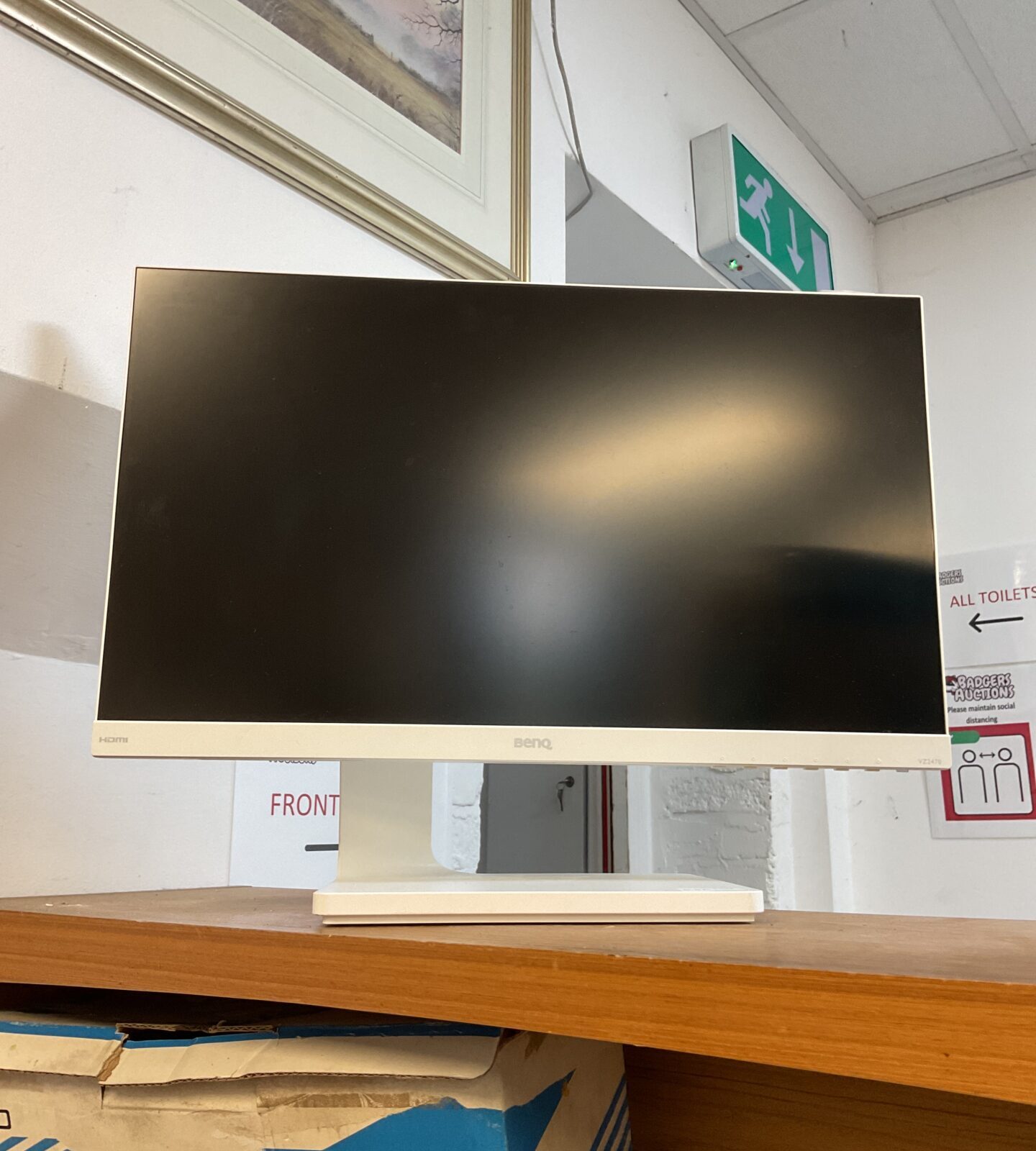 Benq vz2470 hdmi pc monitor untested no power supply