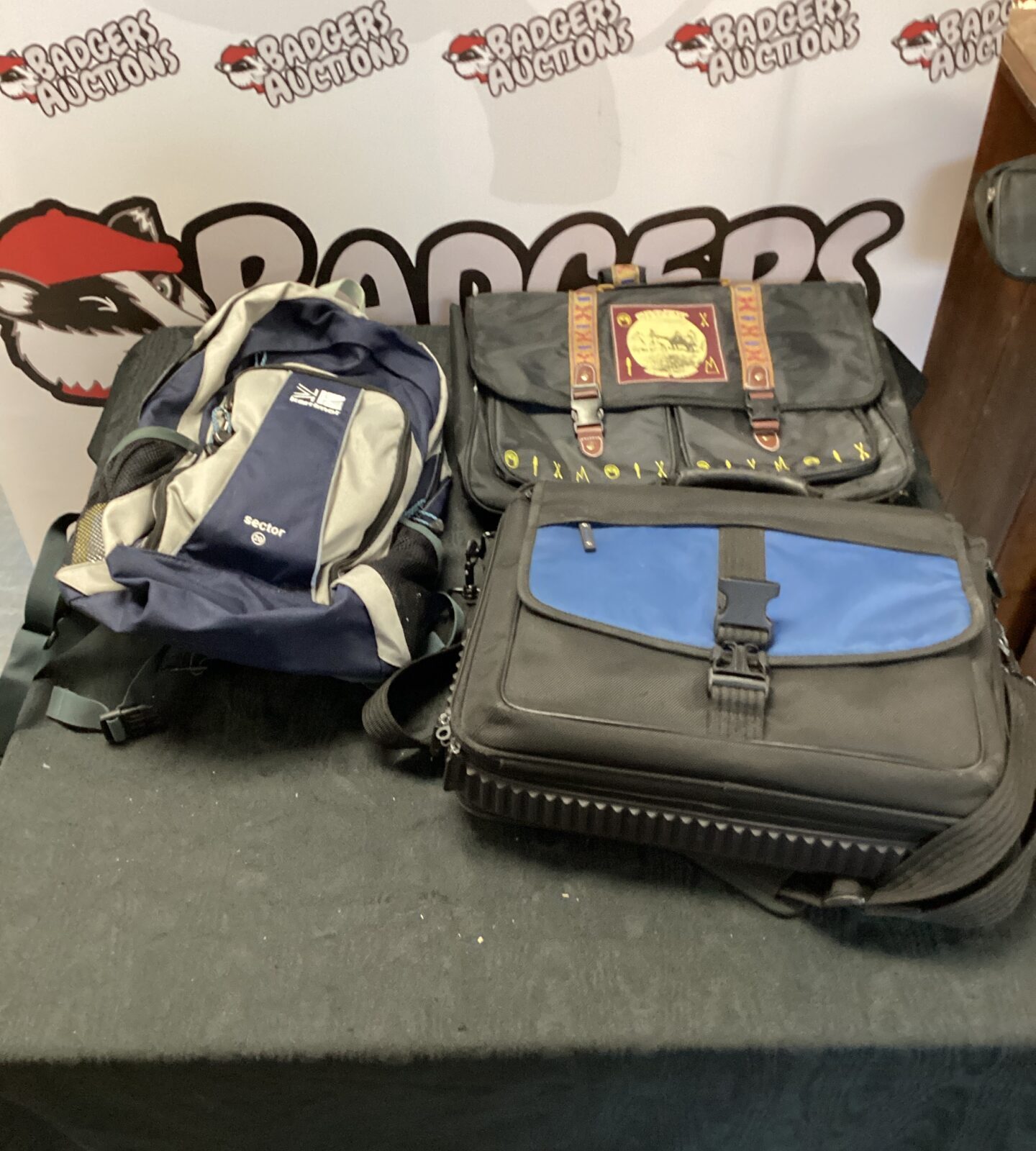 Quantity of bags inc targus laptop bag, stoux luigi rossi bag & karrimoor rucksack