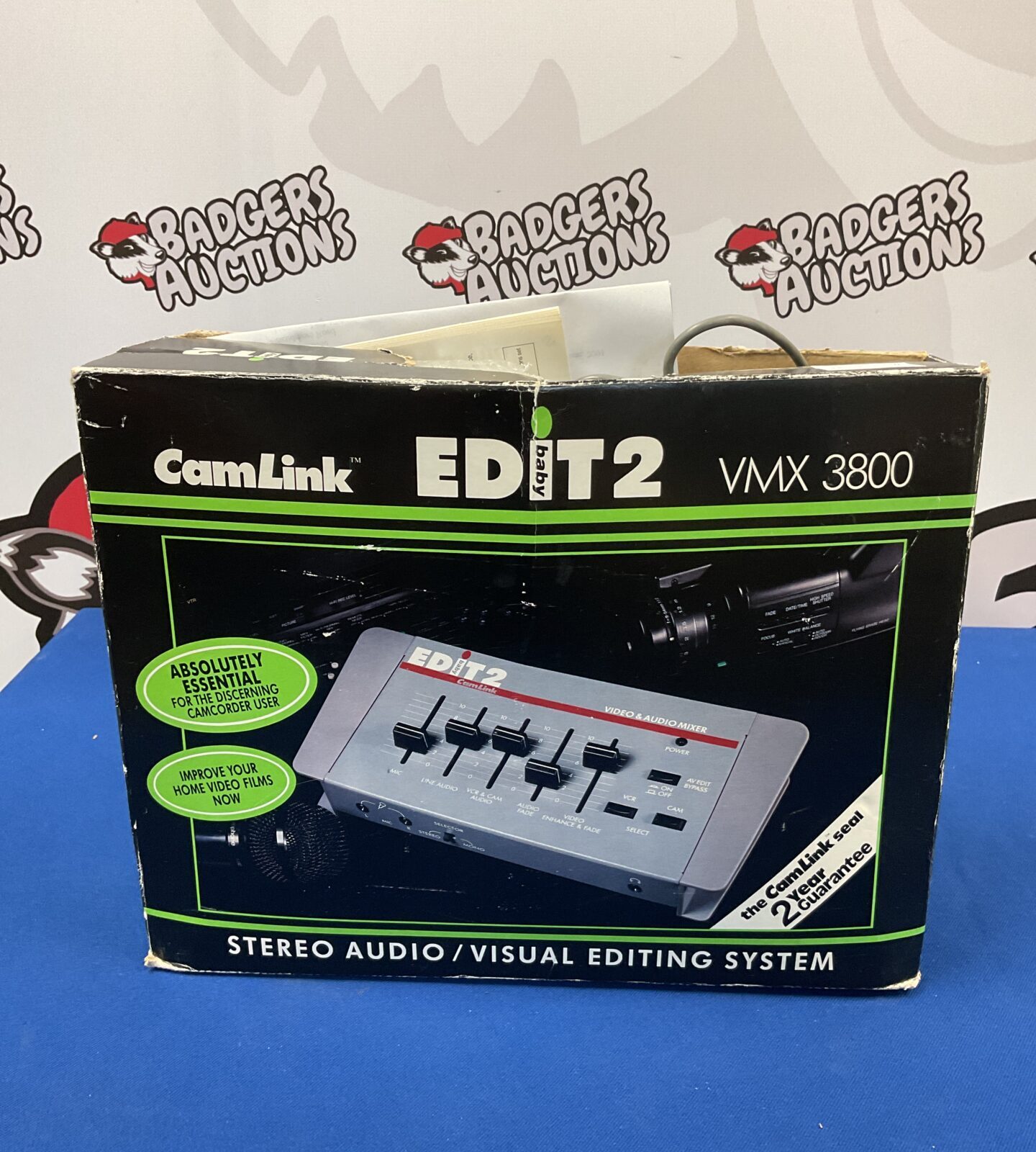 Camlink vmx 3800 edit 2 editing system