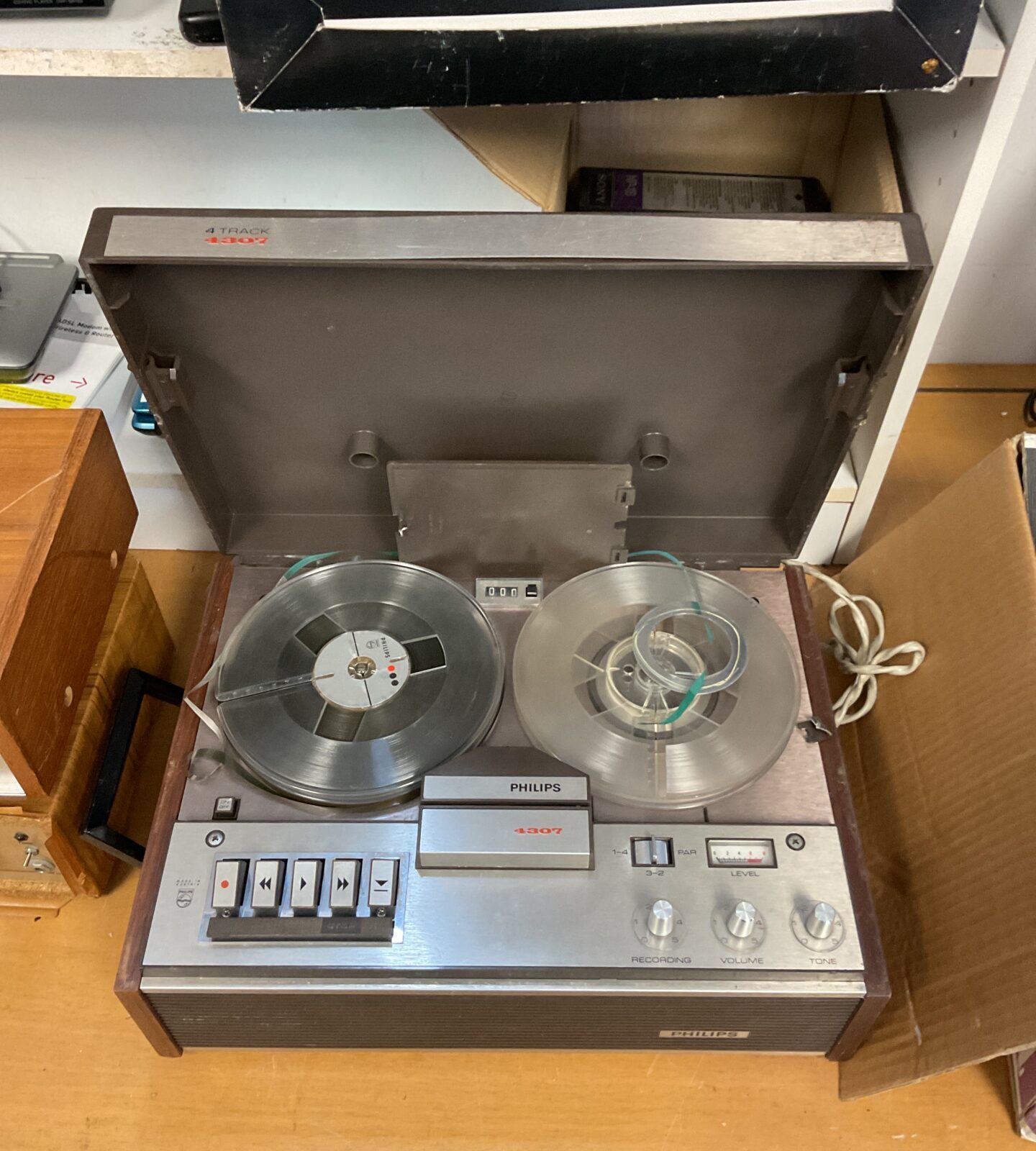 Philips 4307 reel 2 reel tape recorder