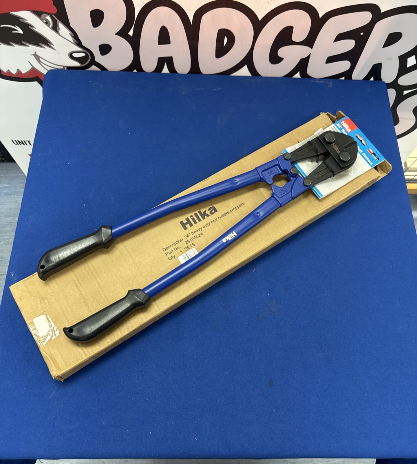 Pair of new hilka 24” bolt cutters