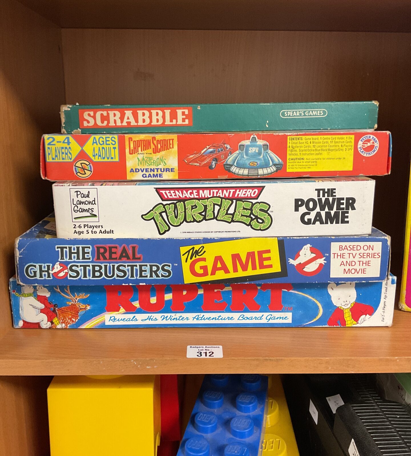 Bundle of mixed board games inc teenage mutant hero ninja turtles