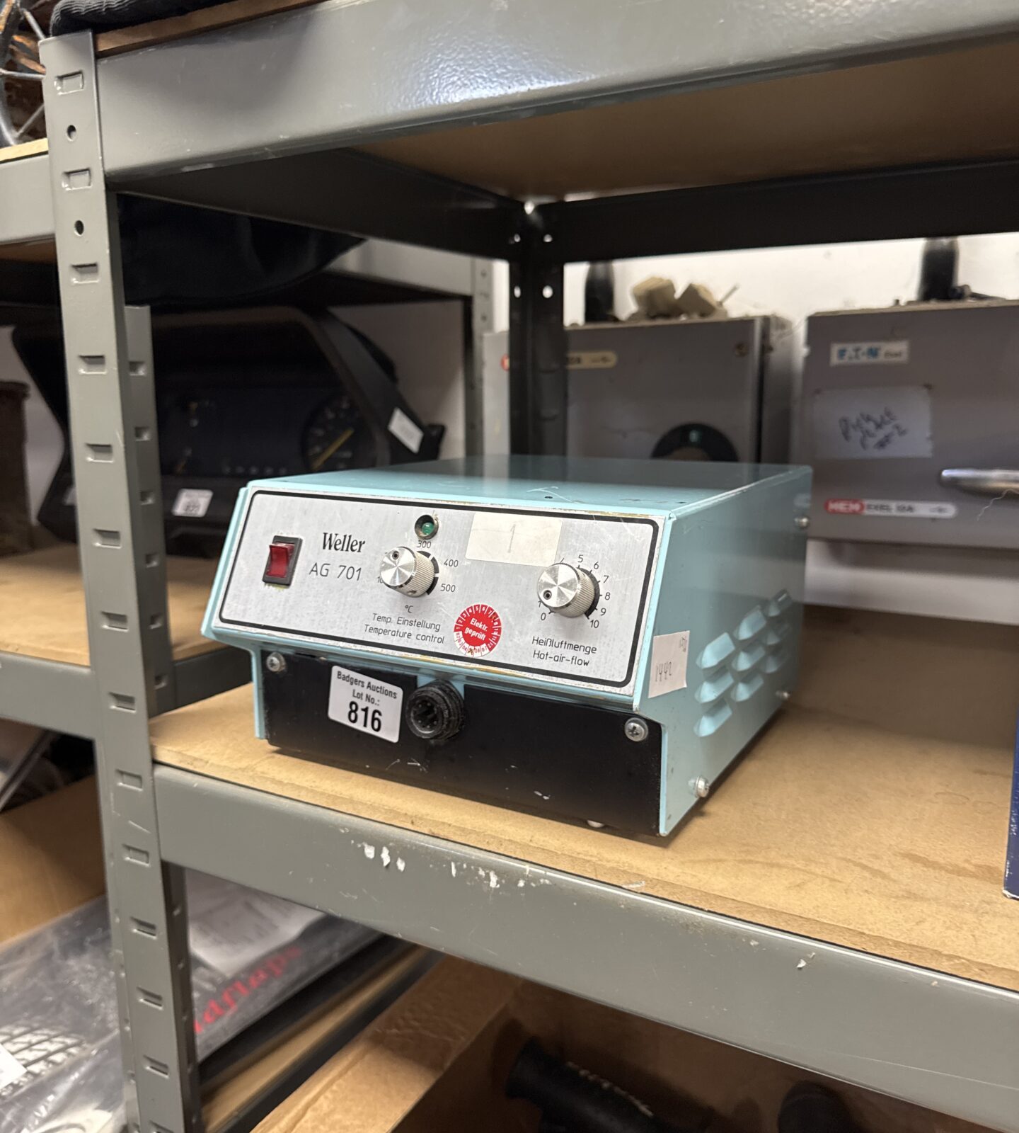 Weller ag 701 soldering iron power unit body only - untested