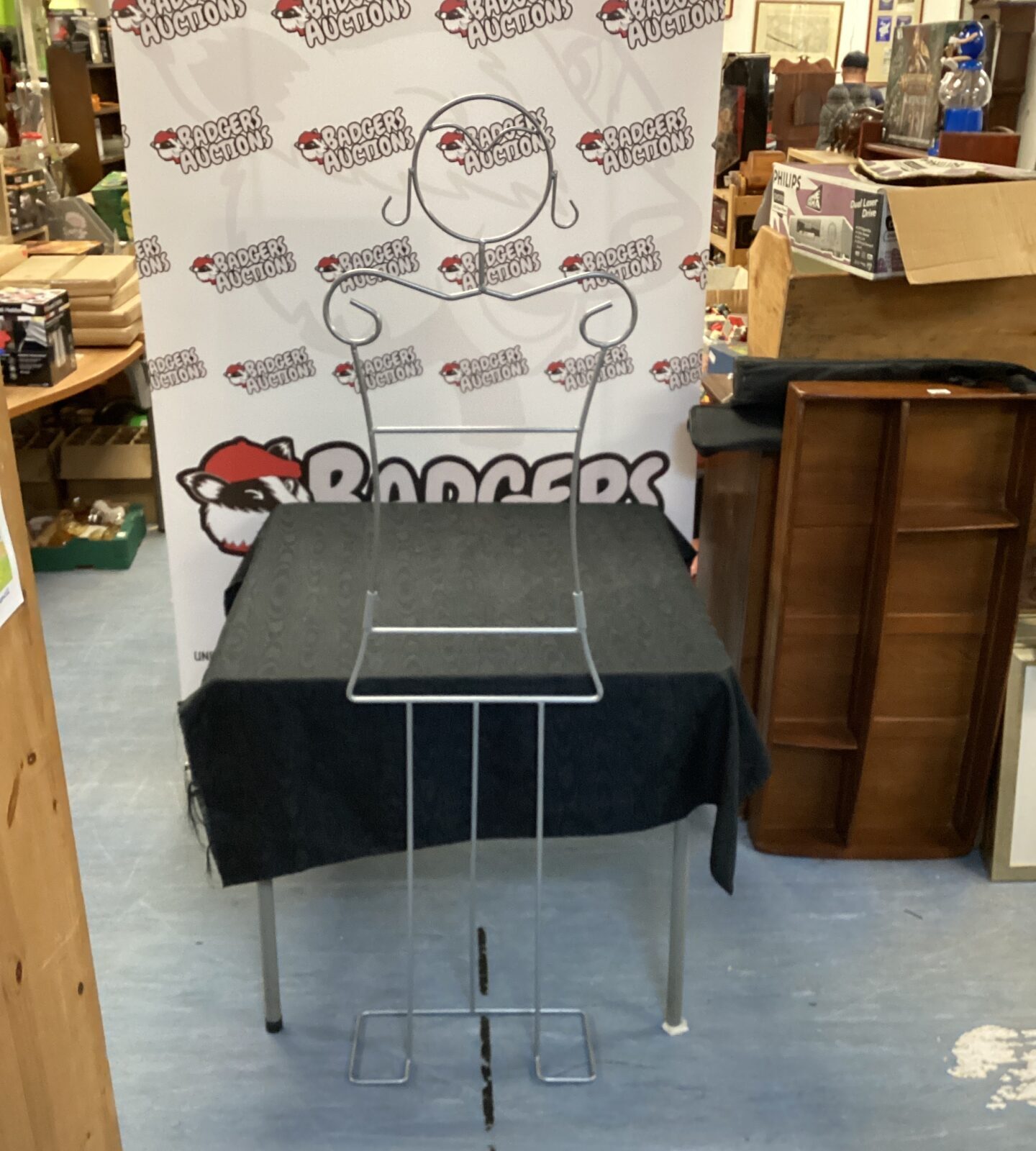 Wire framed mannequin