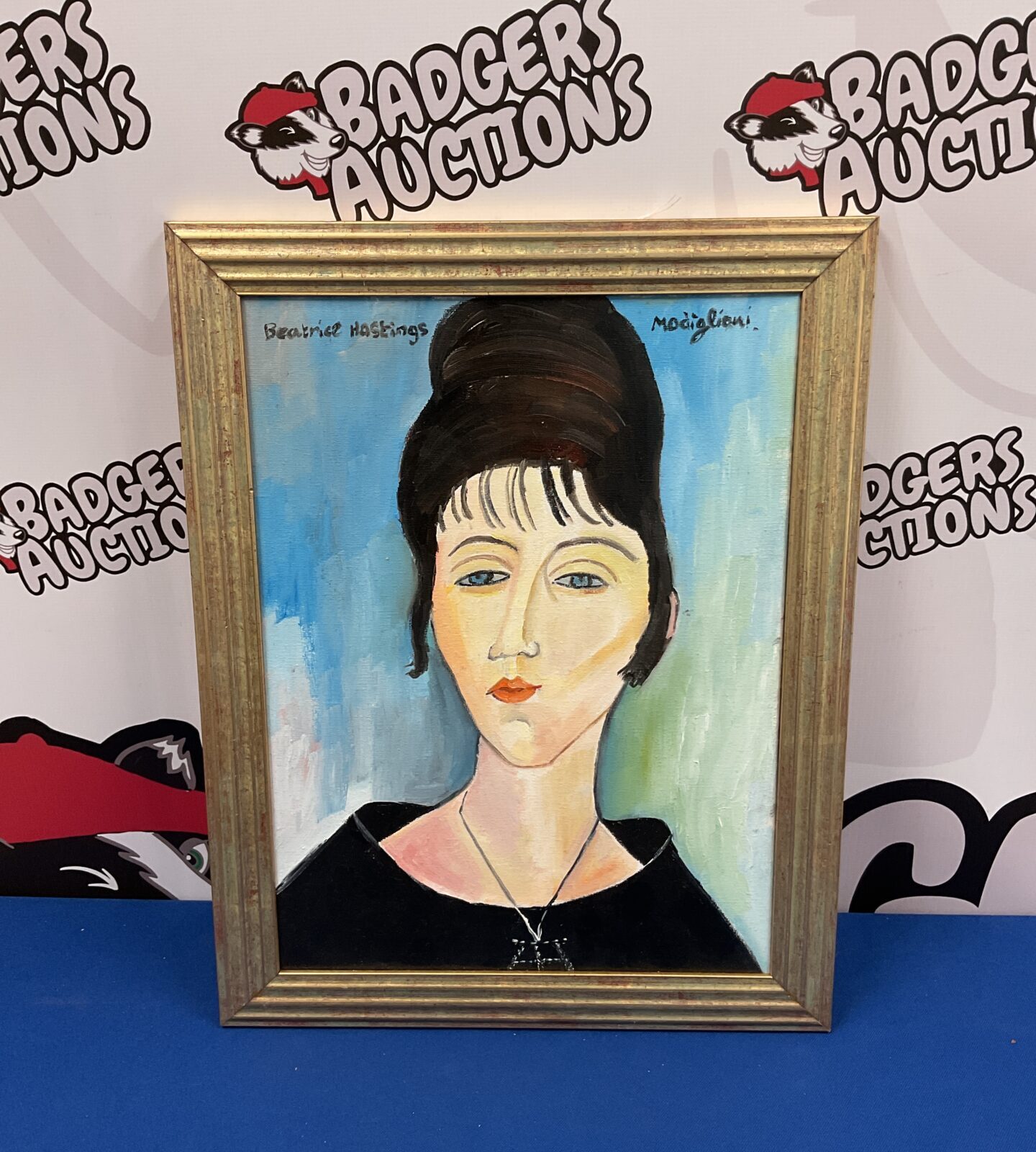 Beatrice hastings Modigliani 1884-1920 oil painting