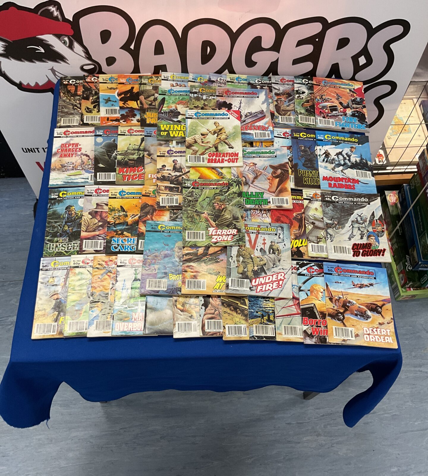 Collection of commando comics