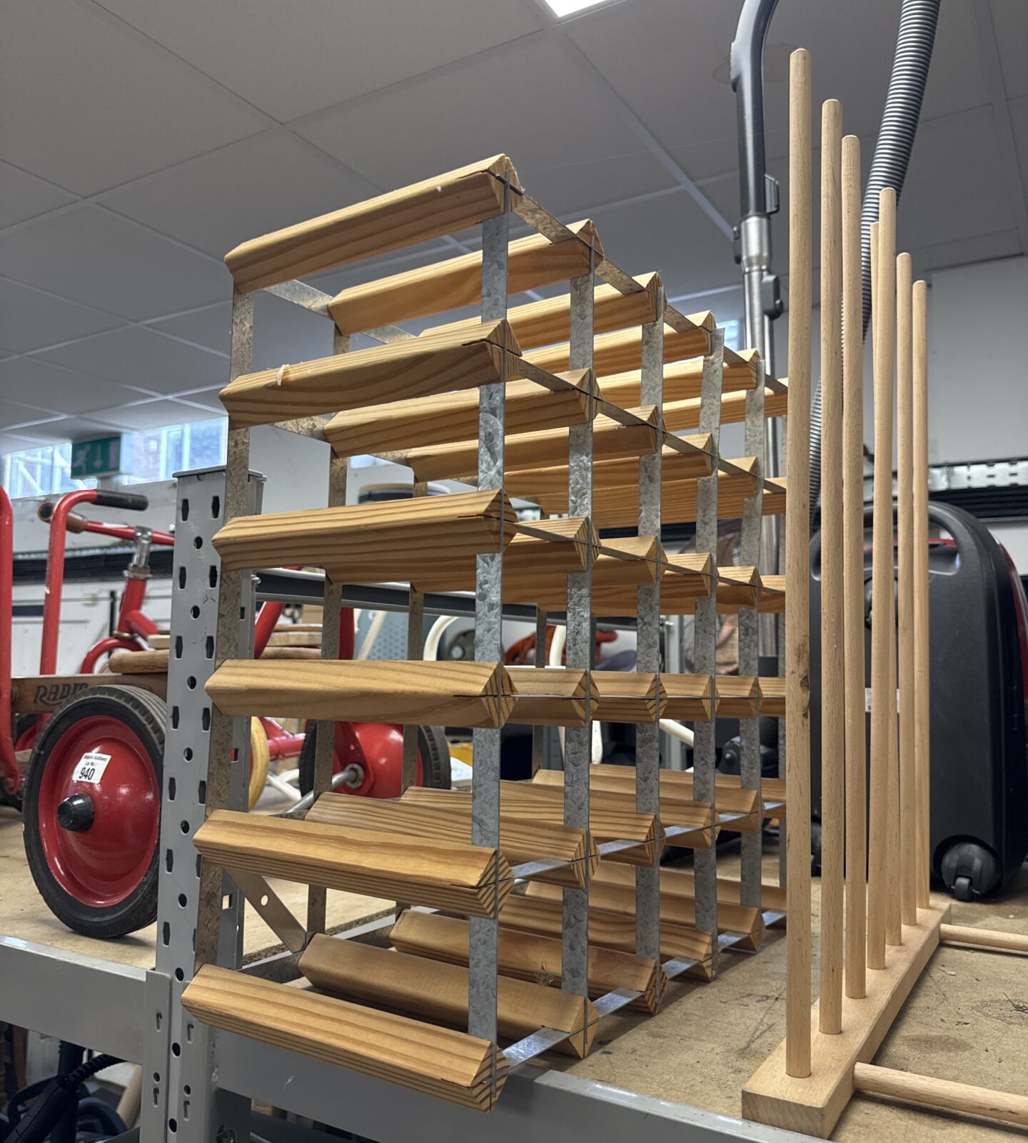 25 bottle wine rack