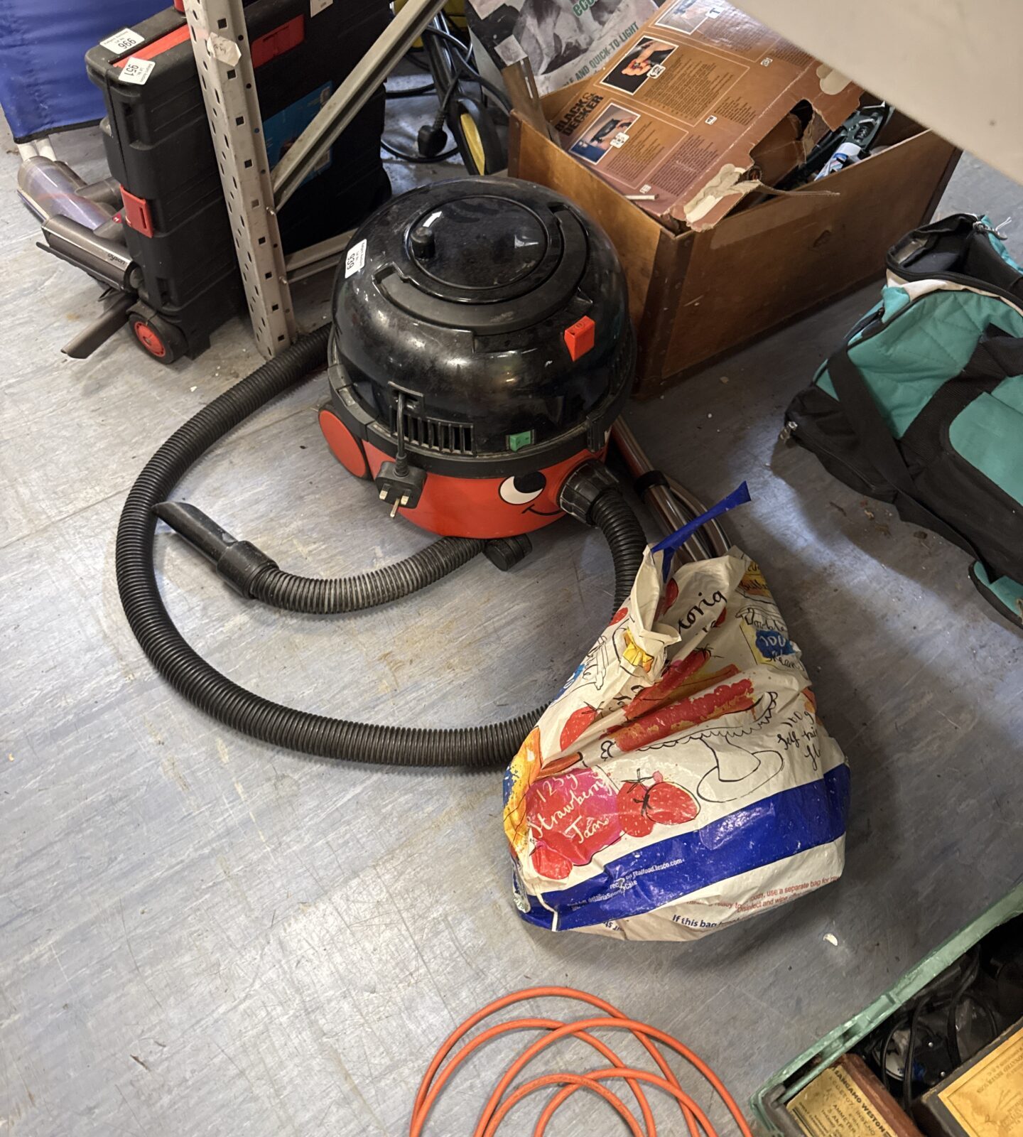 Henry hoover with pole attachment