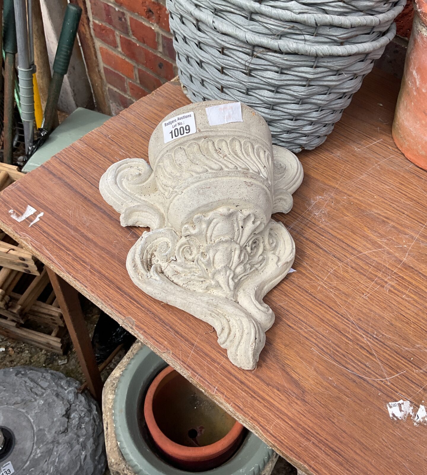 Garden stone ornament