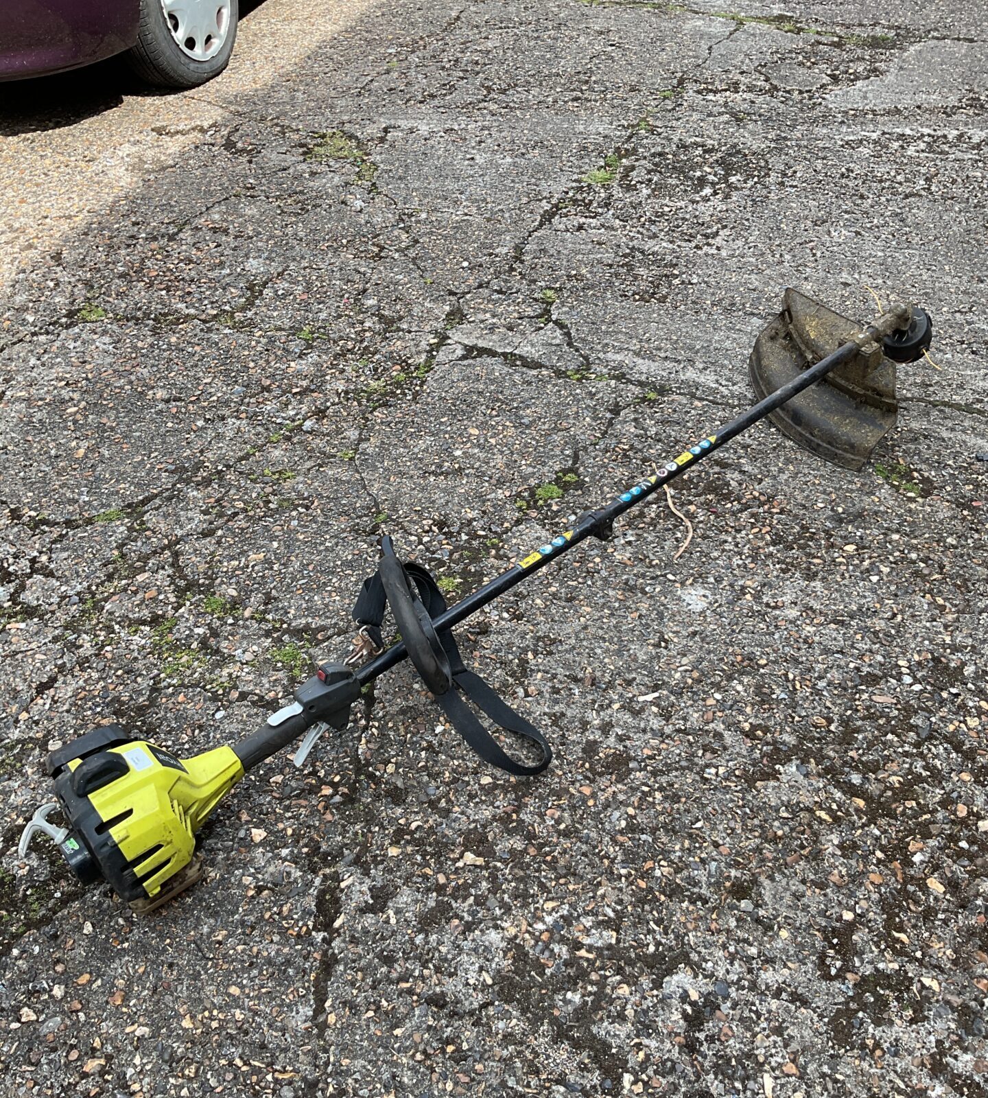 Ryobi petrol garden strimmer