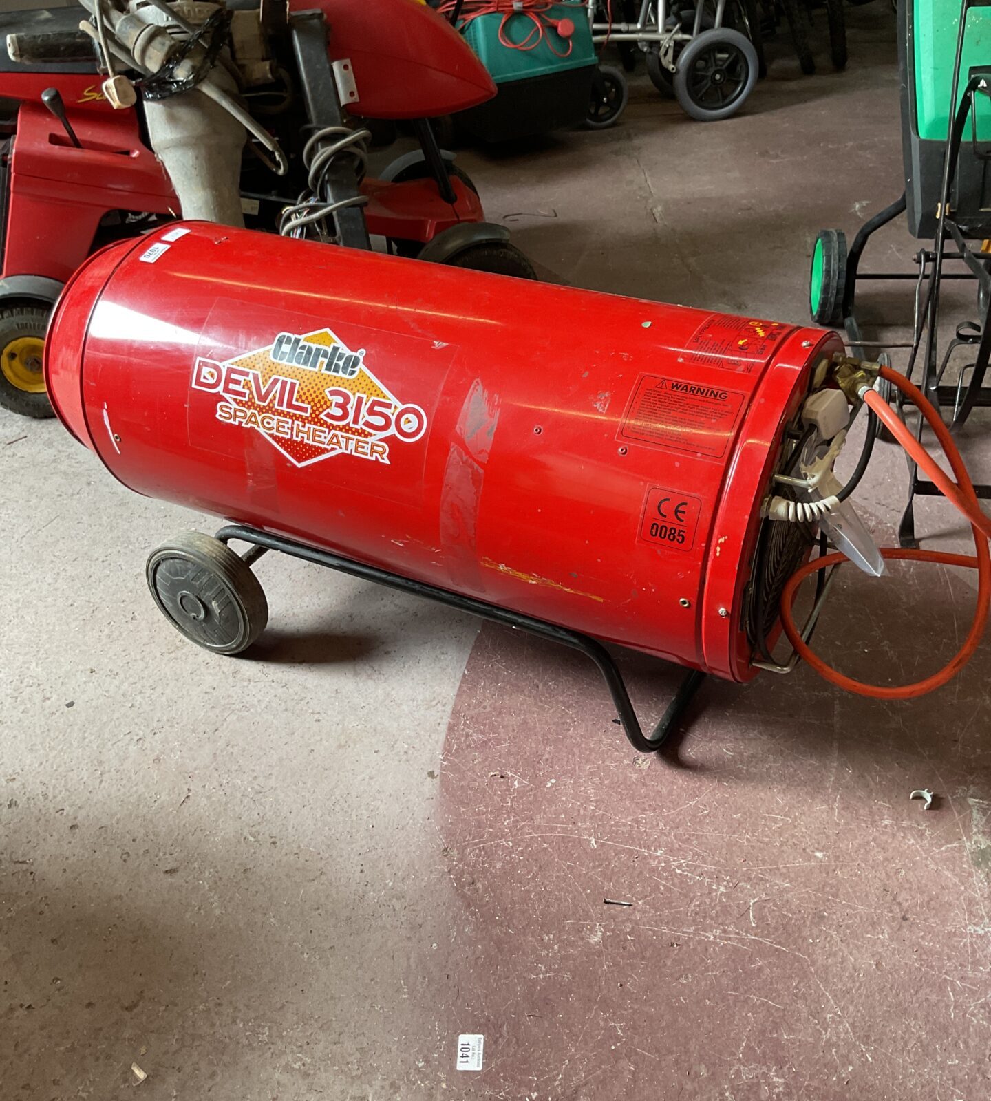 Clarke devil 3150 gas heater
