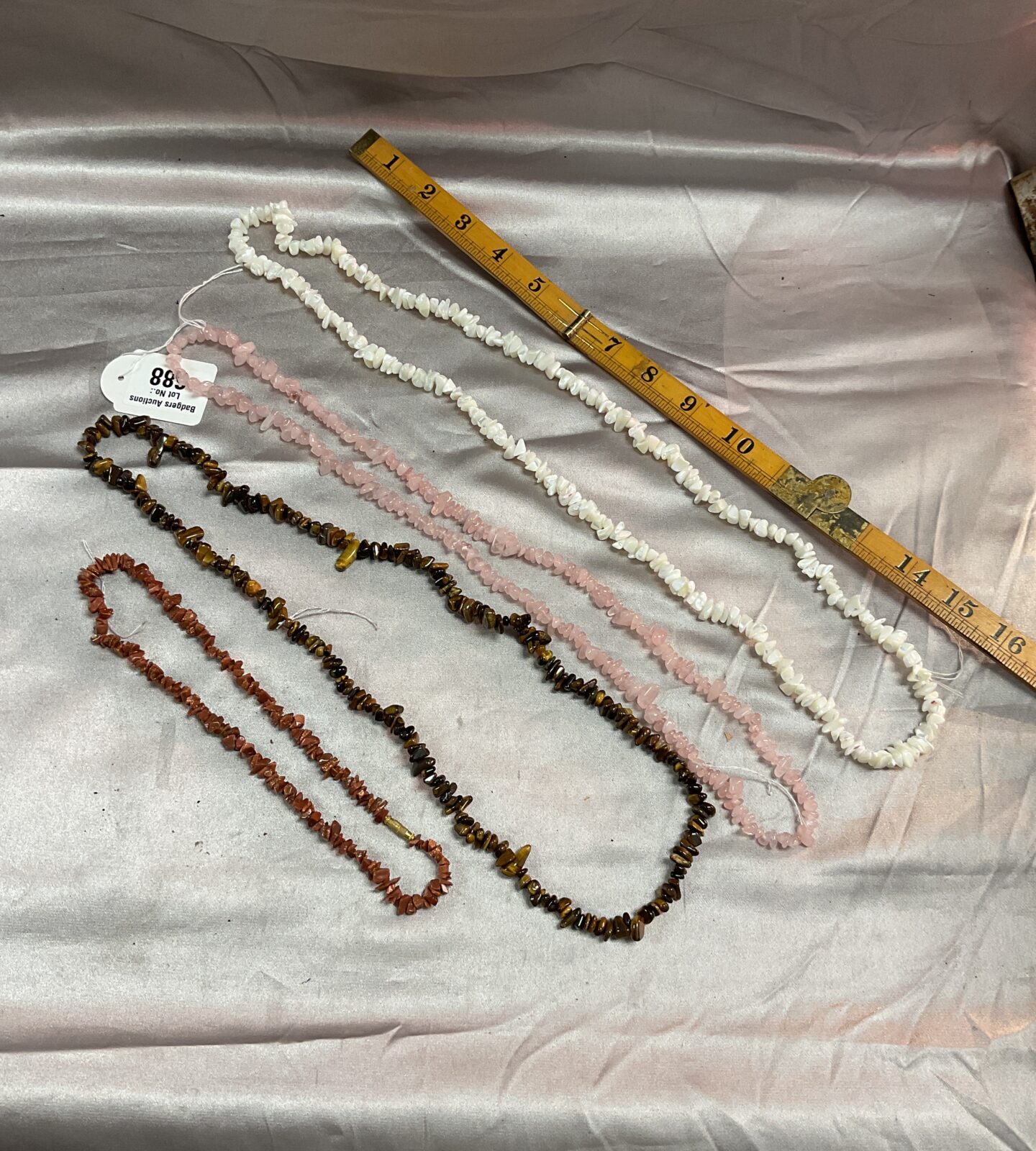 Four Stone Crystal necklaces