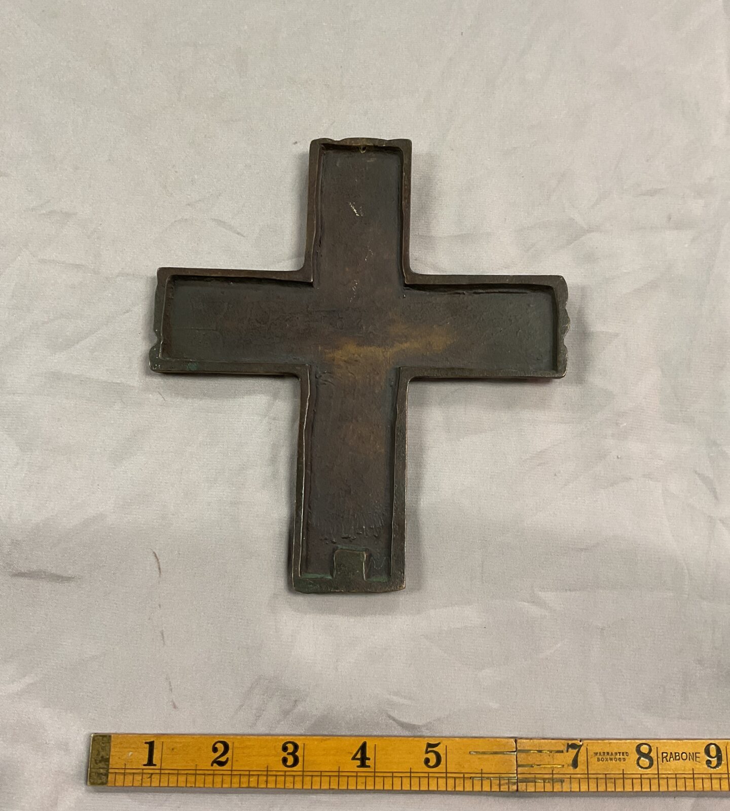 bronze MCM Crucifix by Joseph krautwald 1914-2003 - Image 2