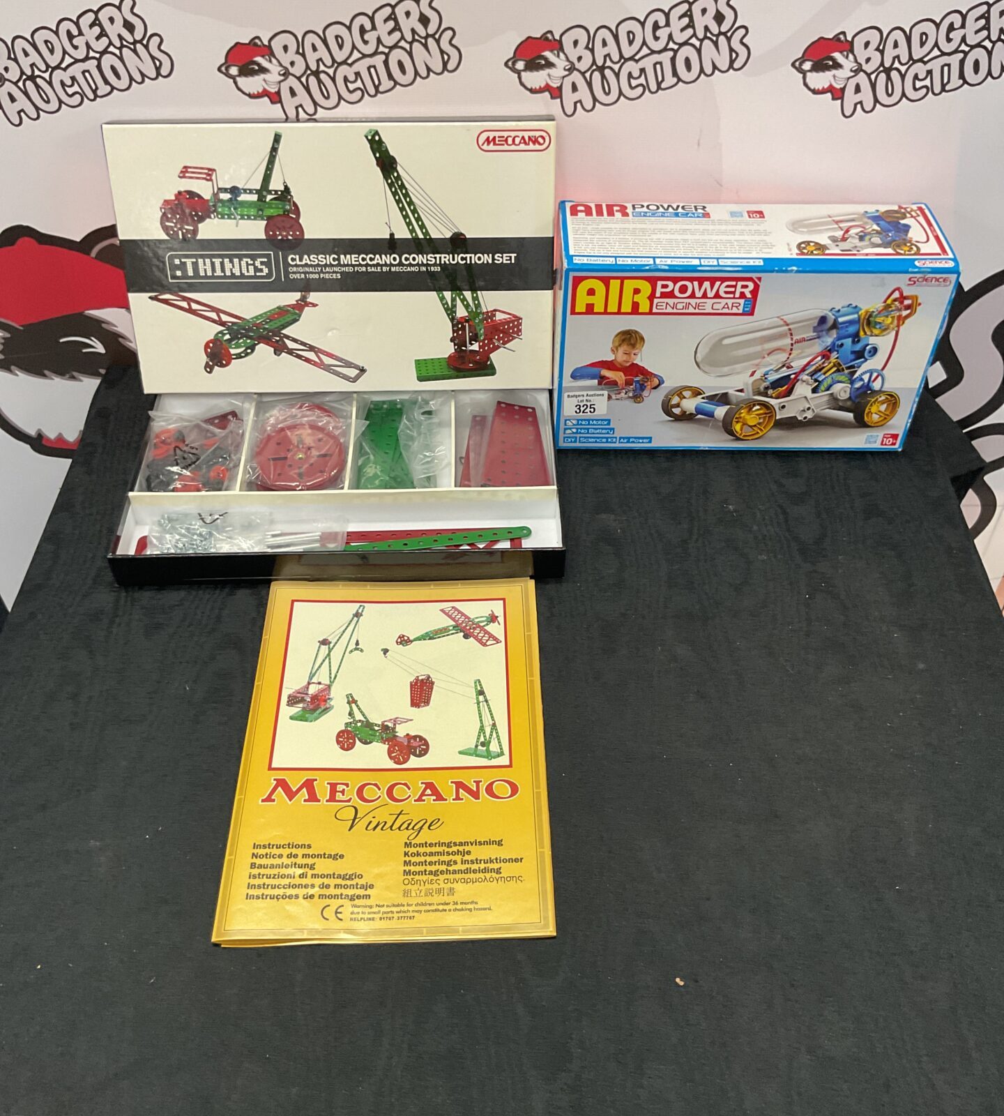 Two model kits inc meccano