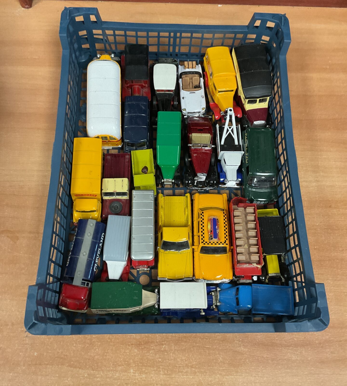 Crate of mixed diecasts inc lledo and days gone