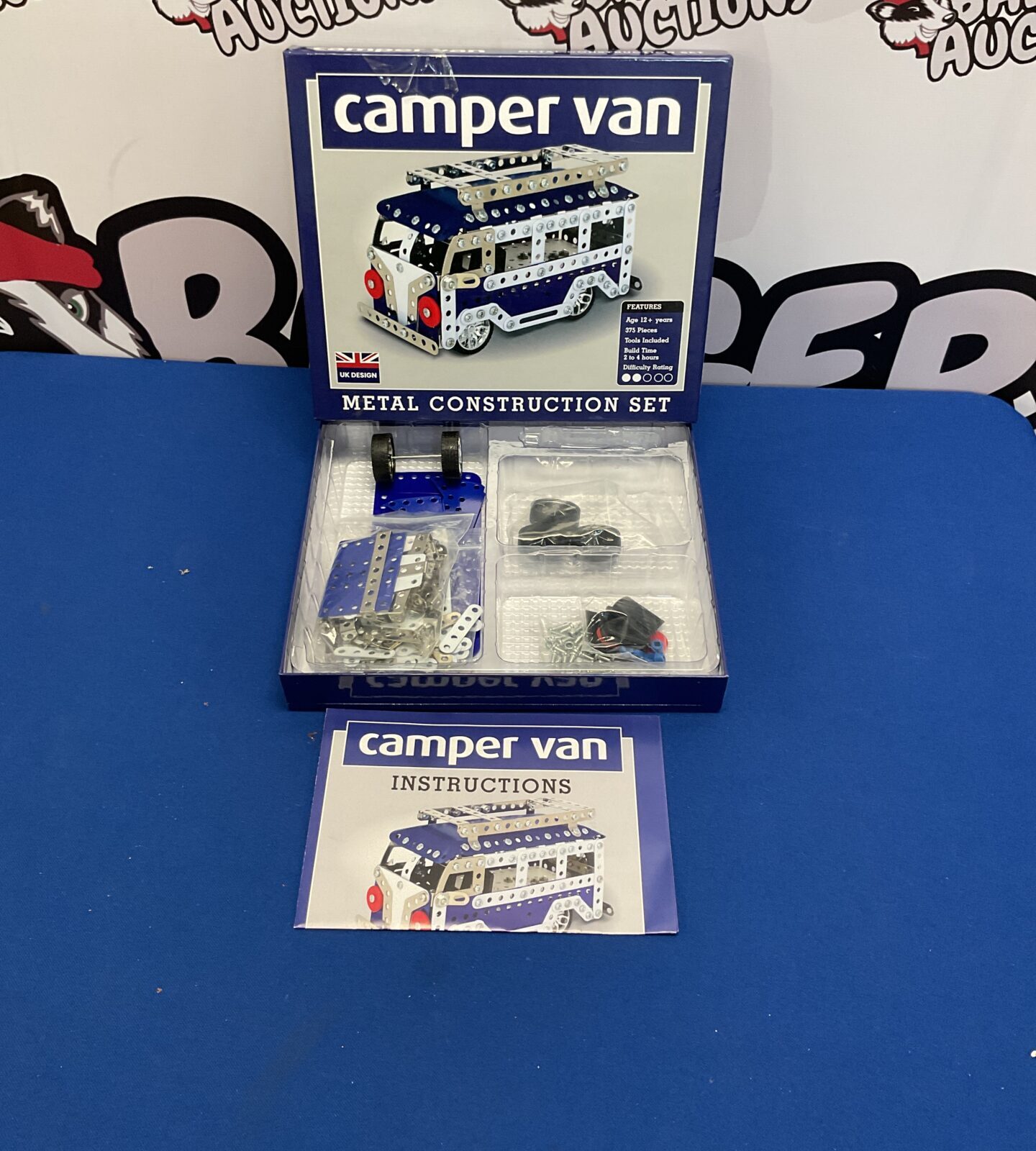 Uk design metal construction camper van