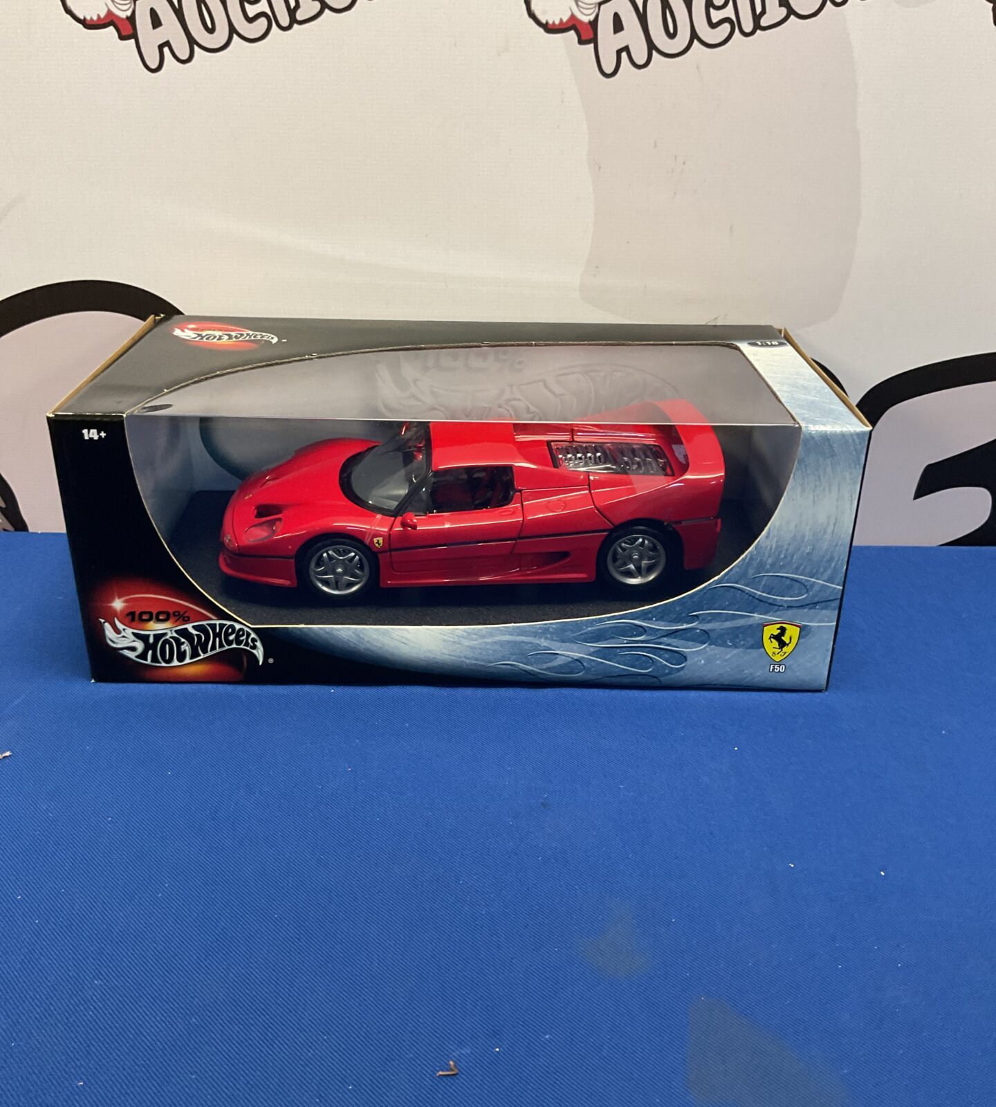 Blzed hotwheels ferrari f50 diecast model