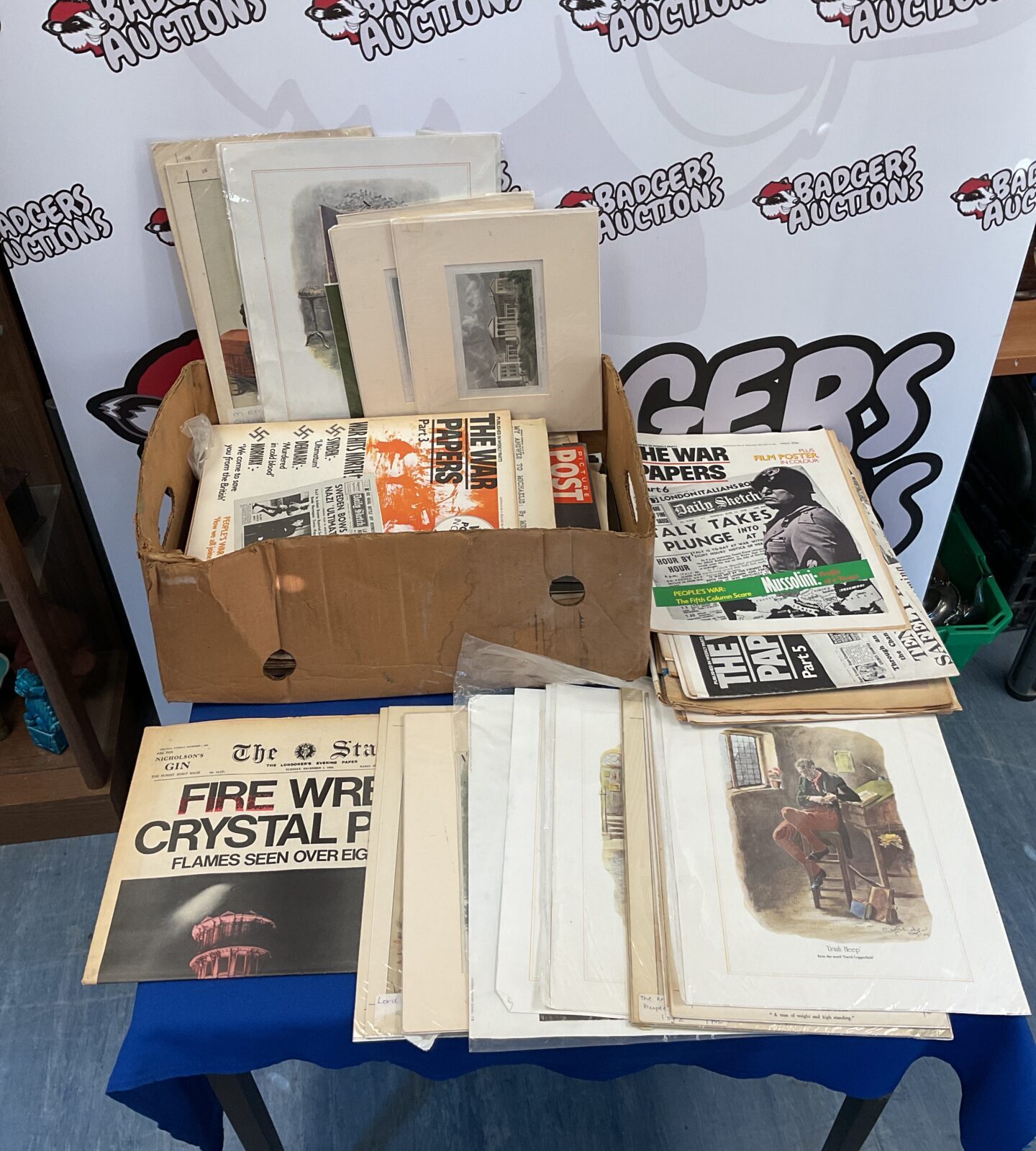 Collection of prints & ephemera