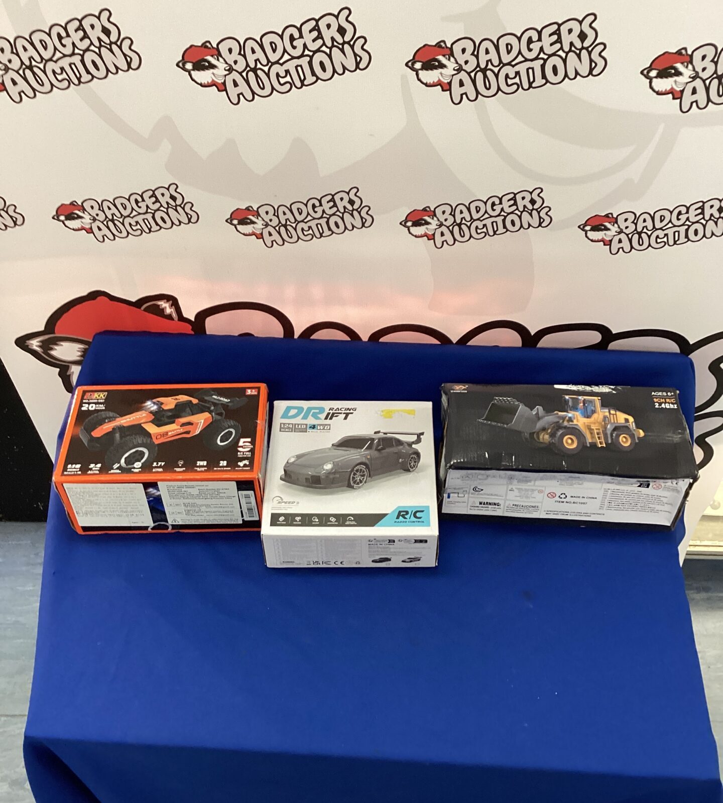 Three Remote Control Cars