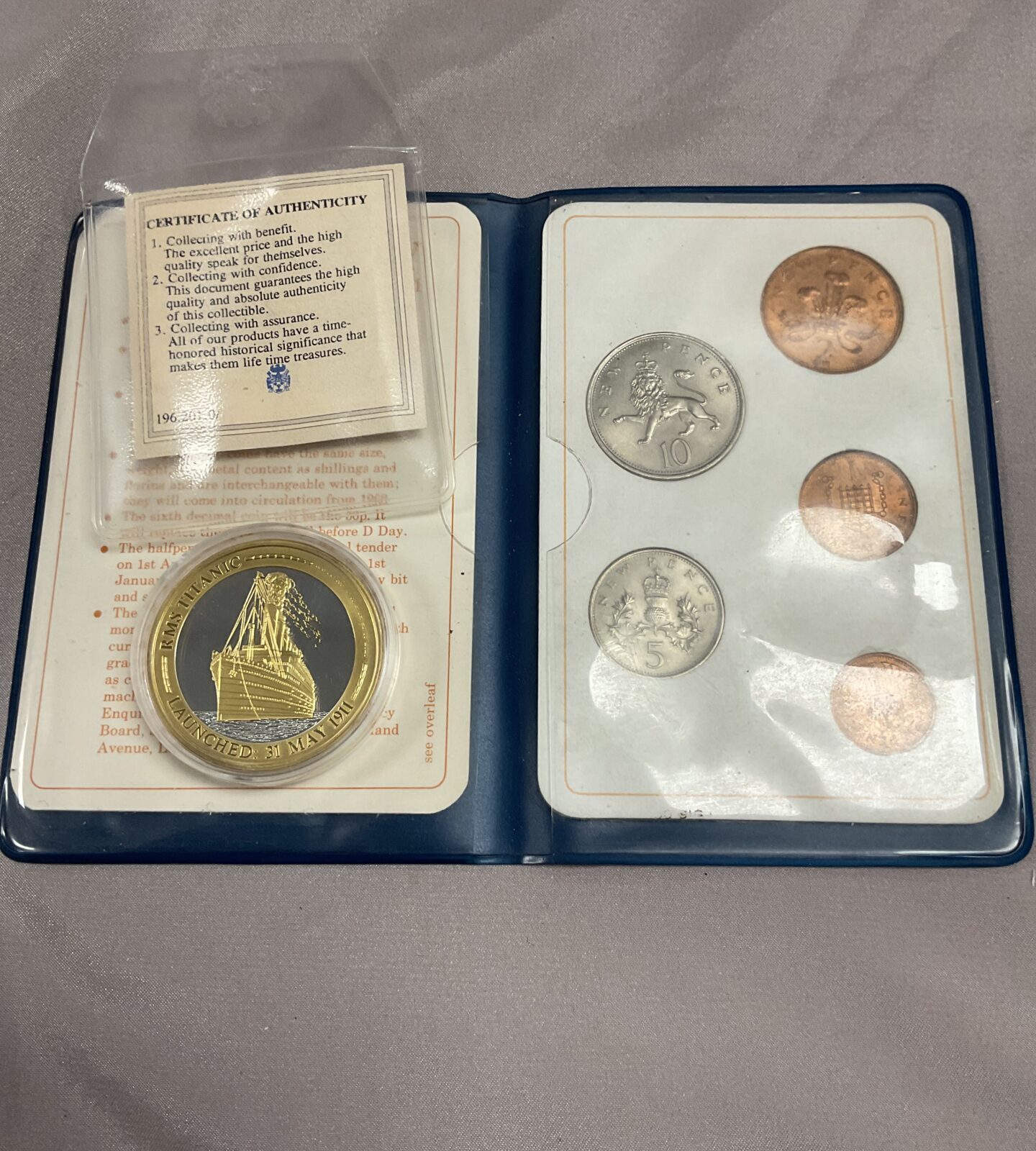Ships that made history coin rms titanic and set pre decimal coins