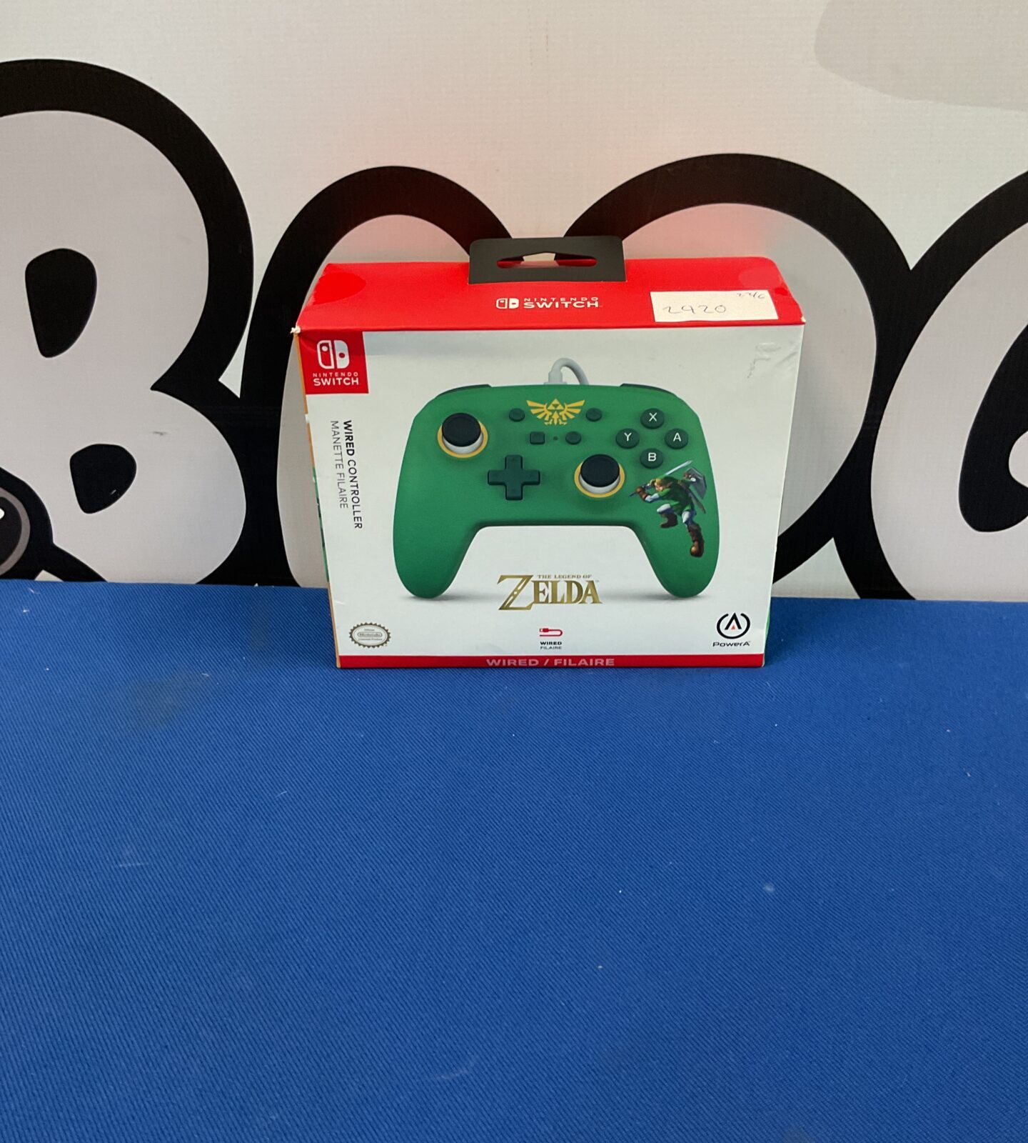 New Nintendo Switch PowerA The Legend Of Zelda Hyrule Defender Enhanced Wired Controller