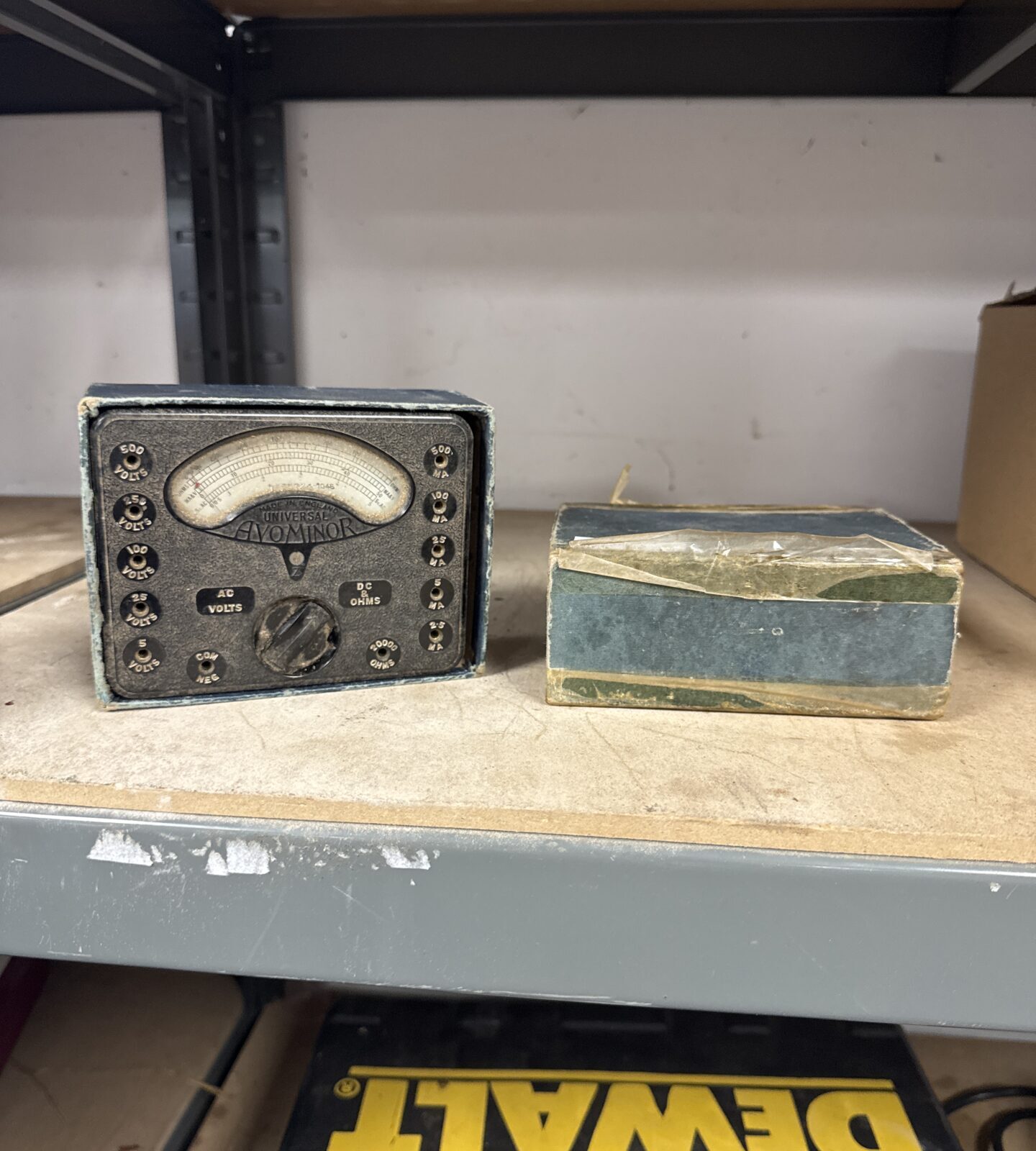 Vintage avominor test meter