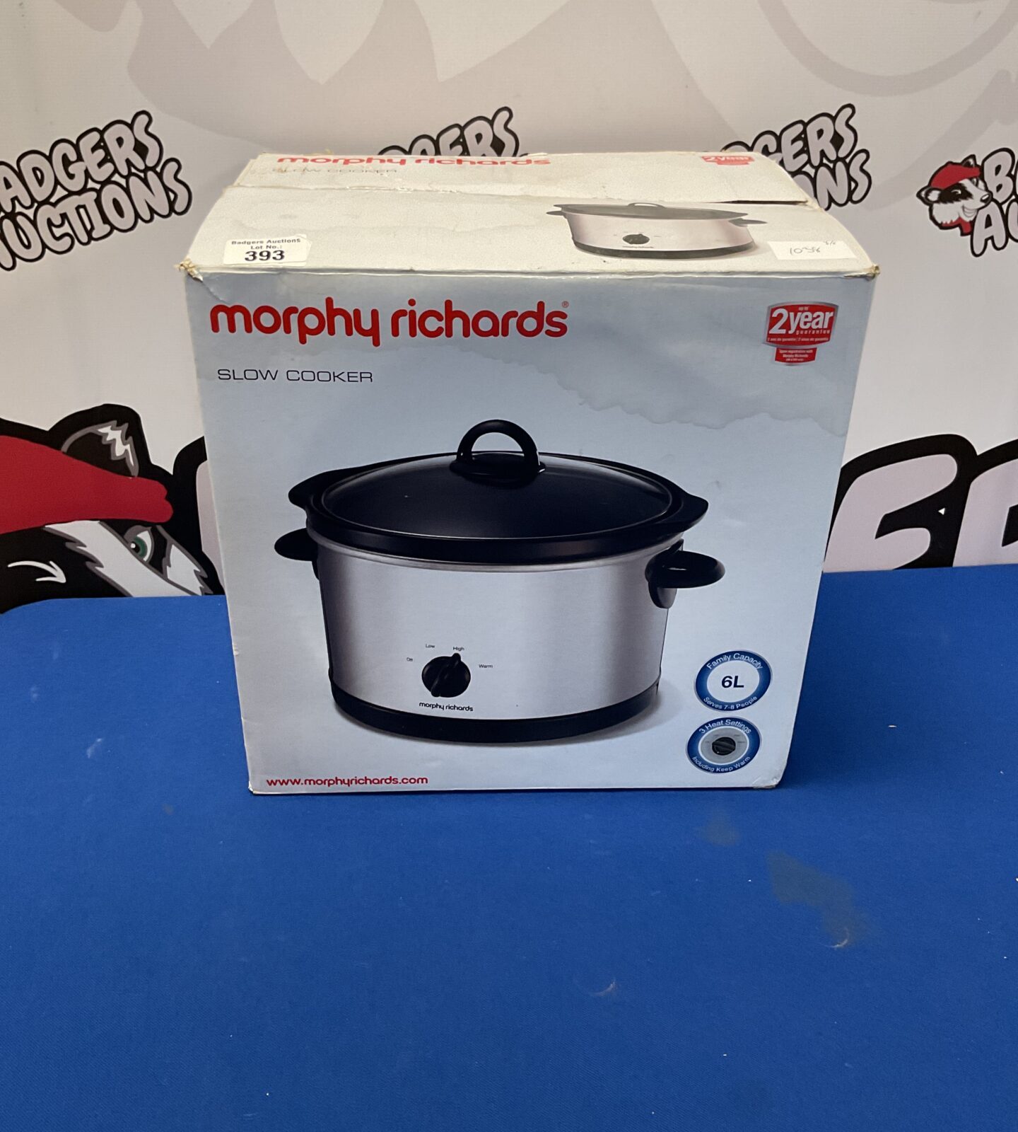 Boxed morphy richards slow cooker
