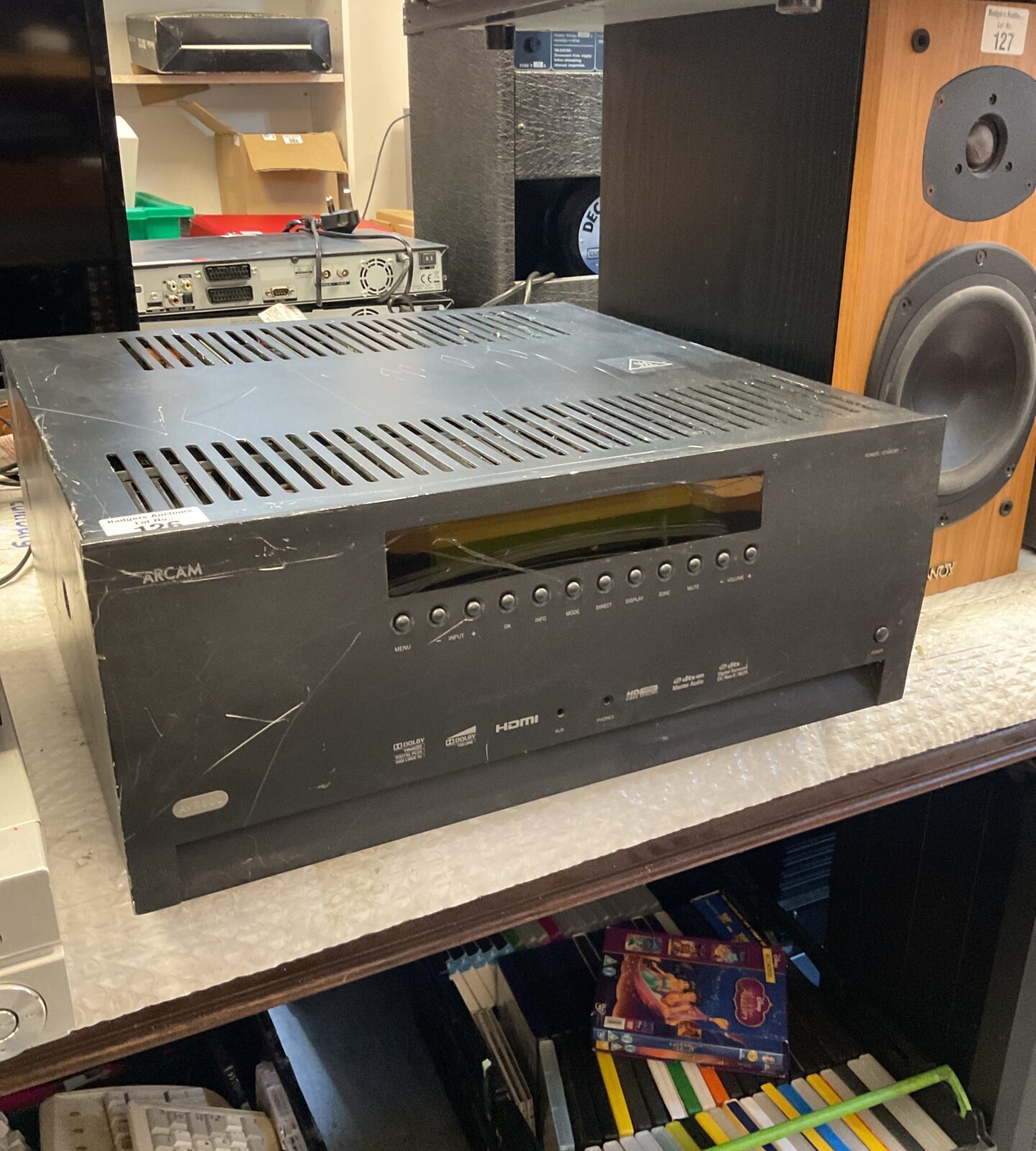 Arcam avr600 amplifier av received