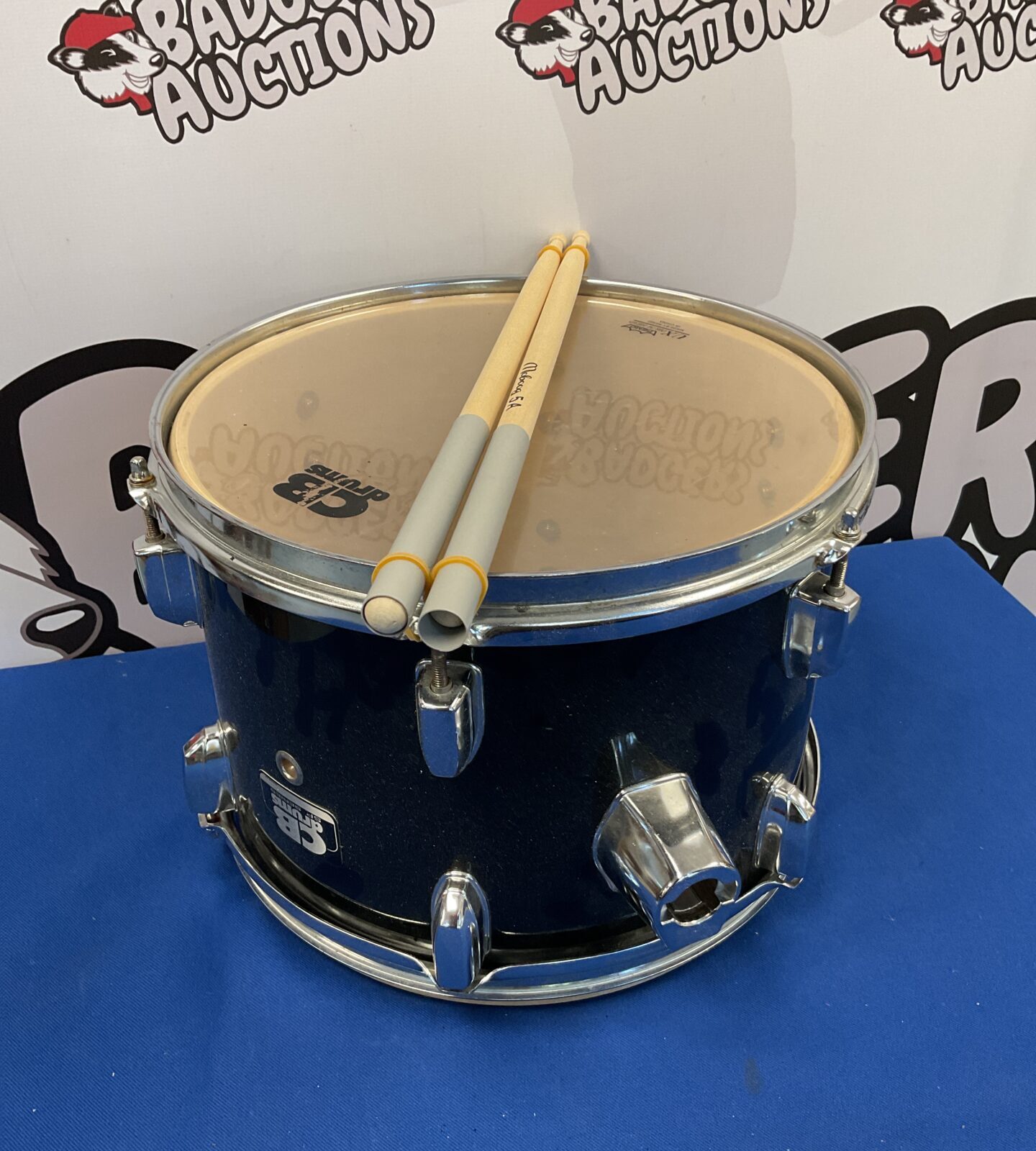 Cb drum with moboog 5a sticks