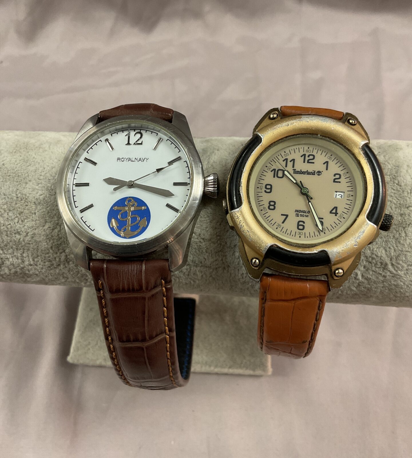 Royal Navy Quartz wristwatch and timberland quartz wristwatch