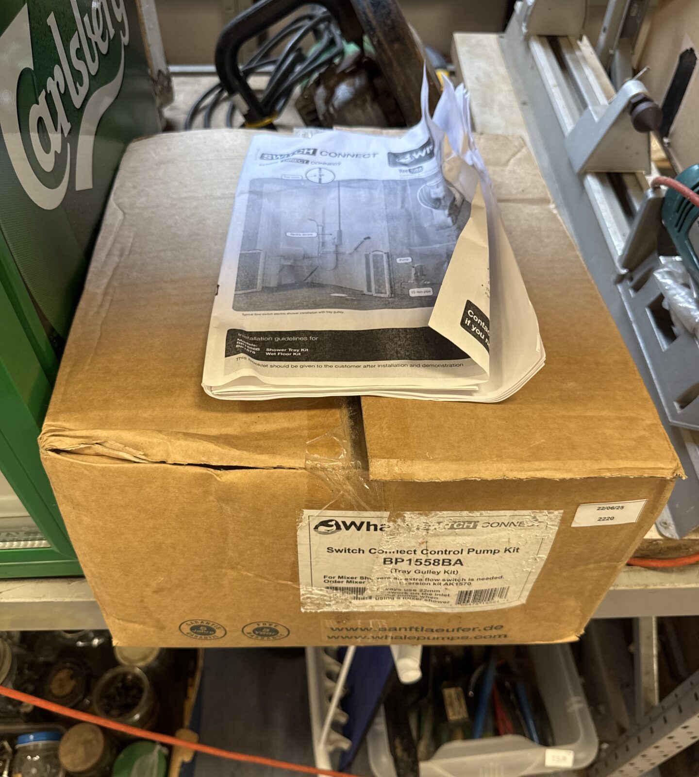 Whale switch connect bp1558ba switch connect control pump kit - appears unused in box