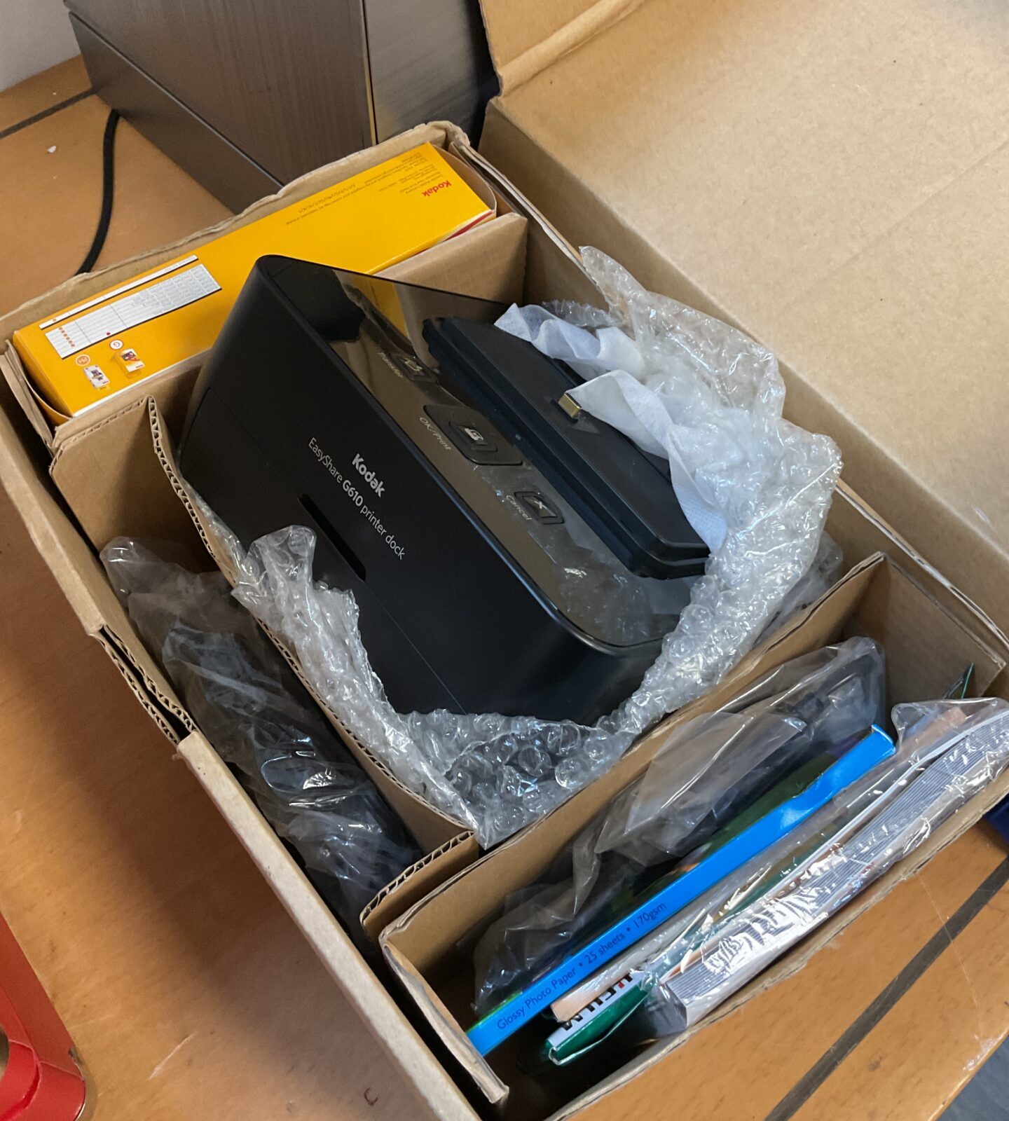 Kodak g610 photo printer camera dock