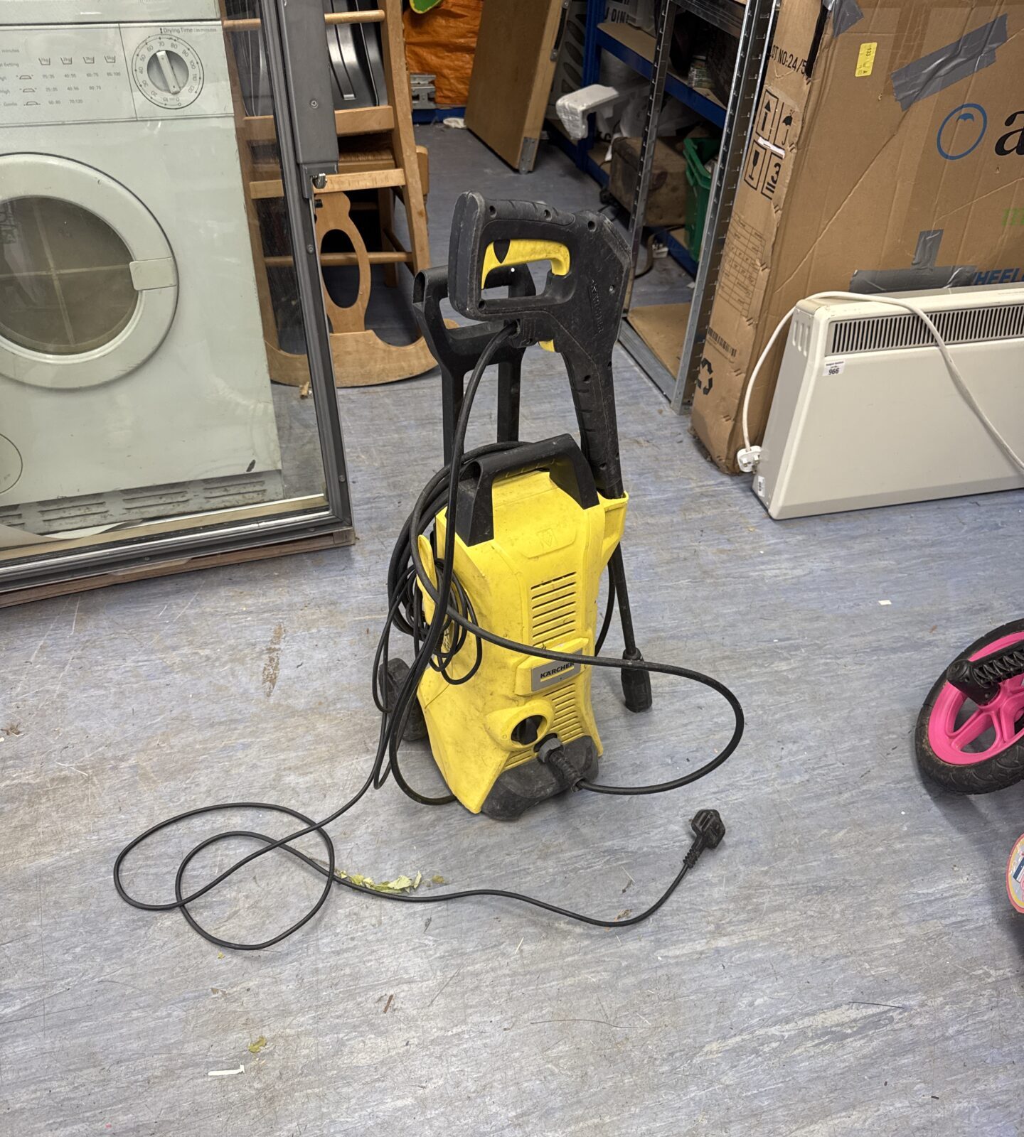 Karcher k3 power control pressure washer - unable to test, sold as seen