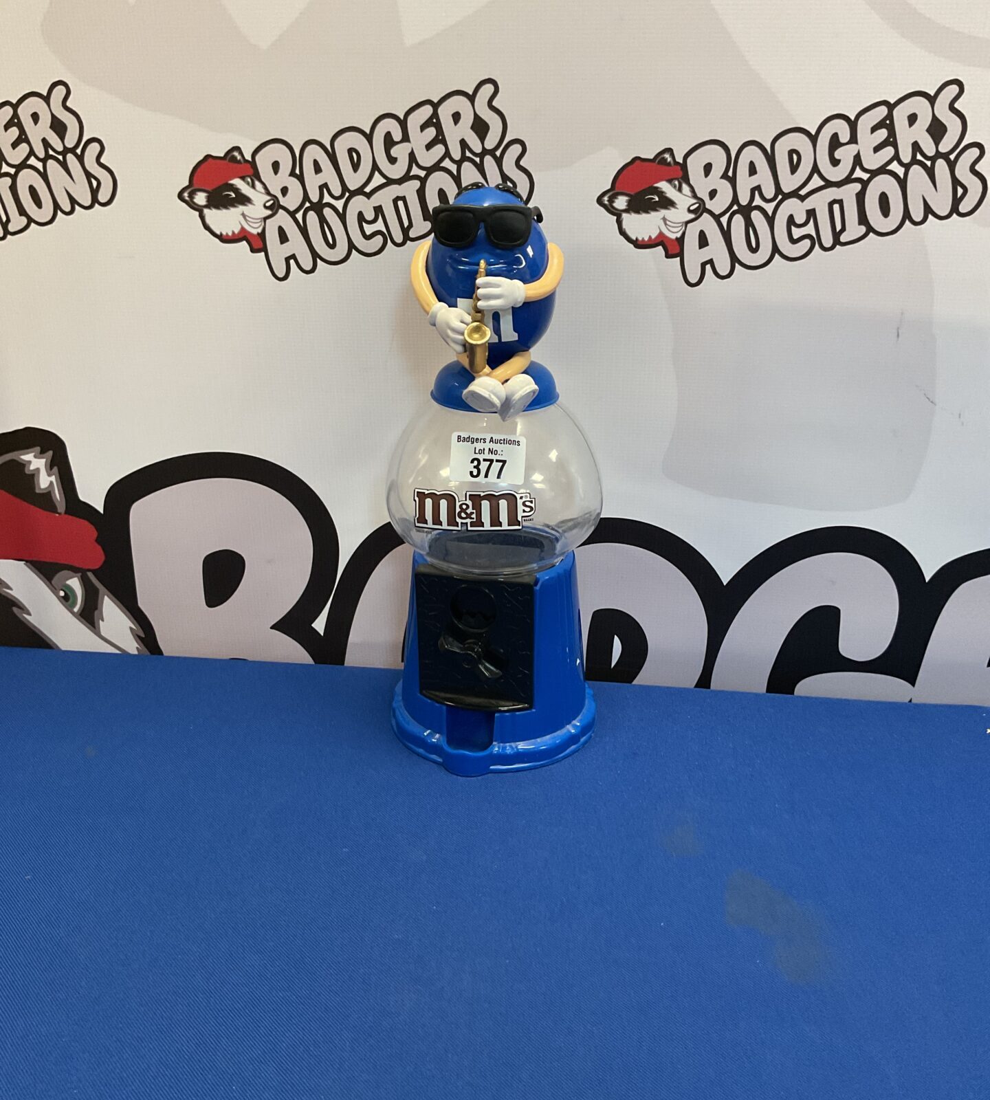 Small m&m gumball machine