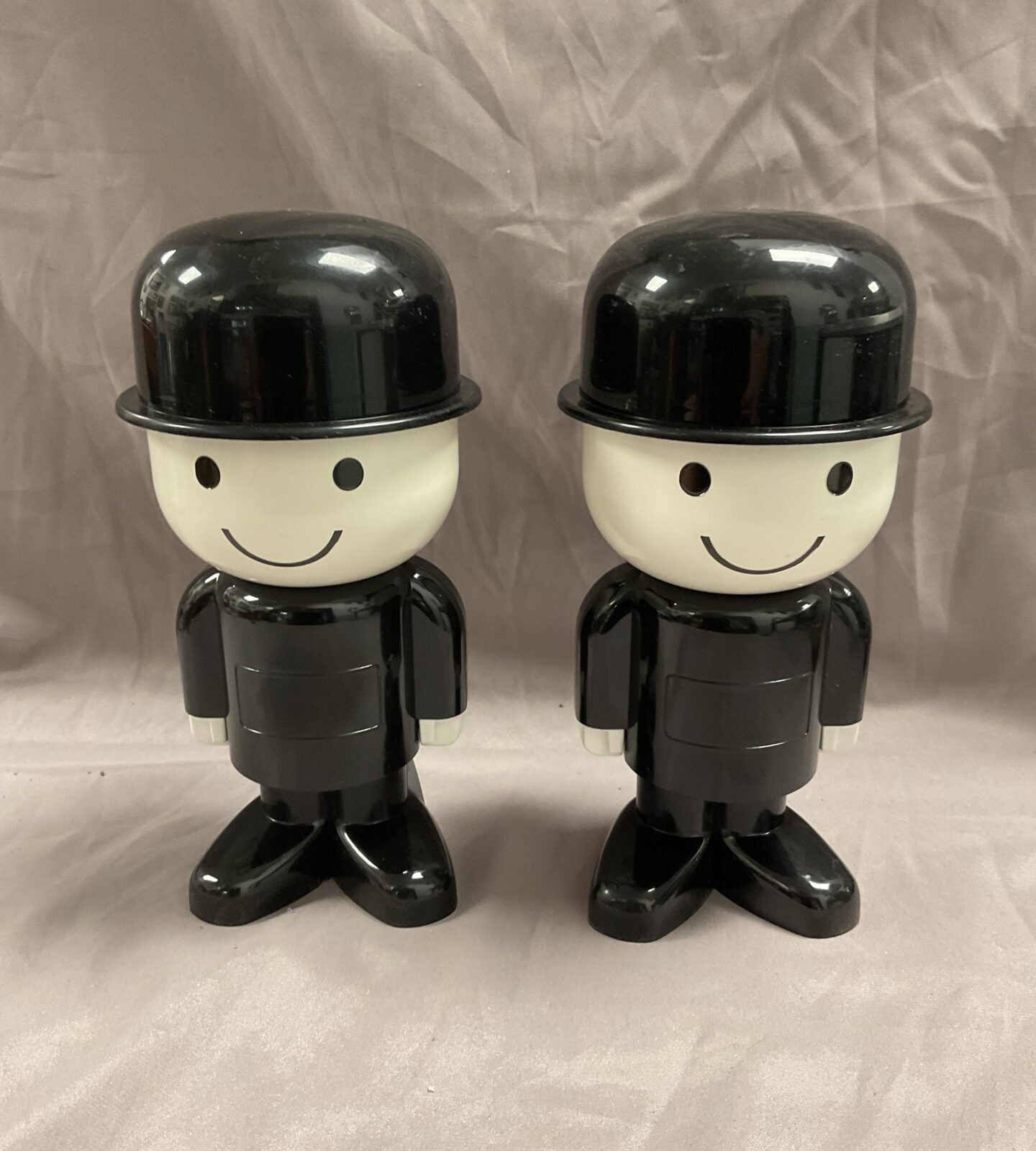 Two 9” Spillers Homepride Fred Storage Pots